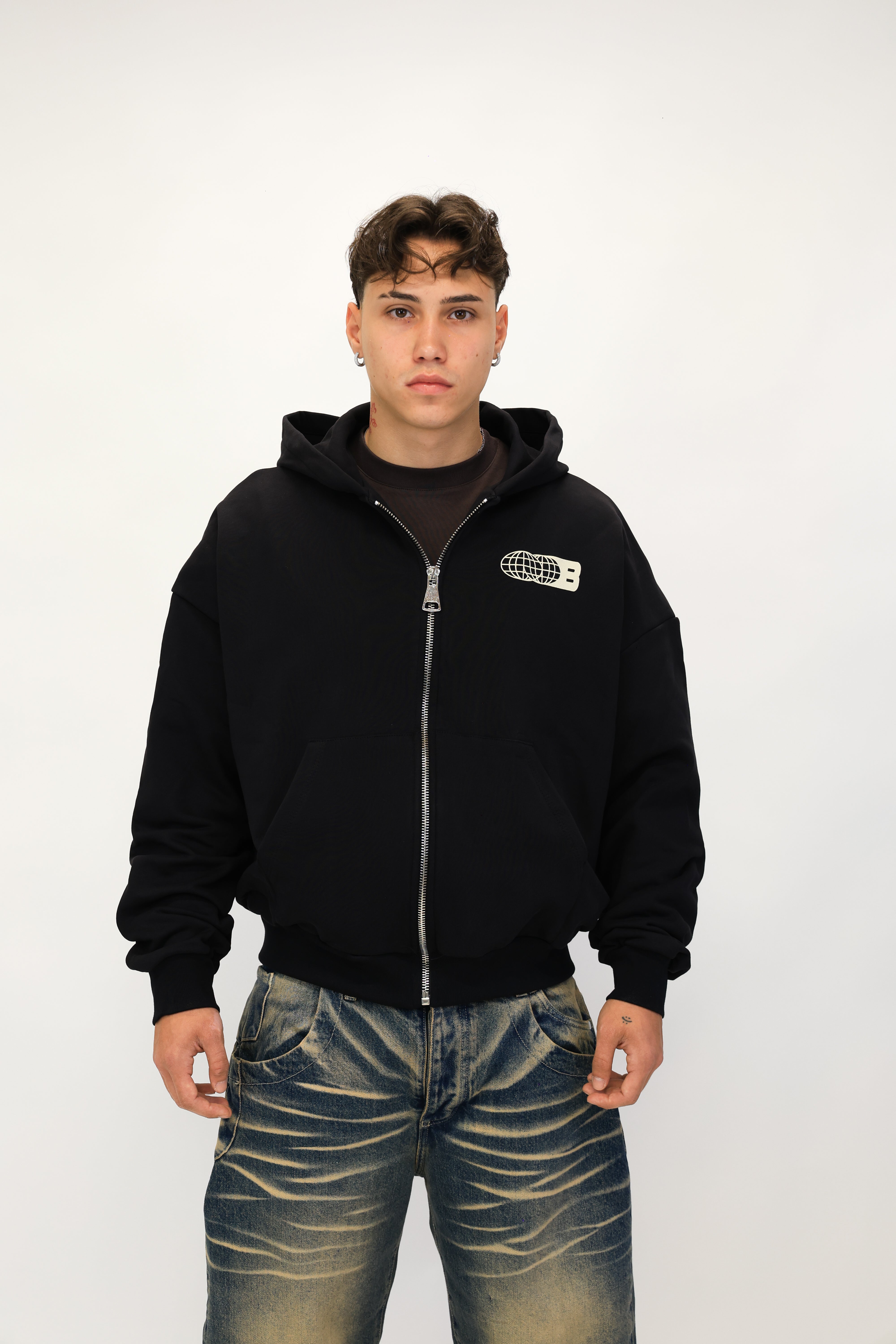 Hoodie Infinity B Black