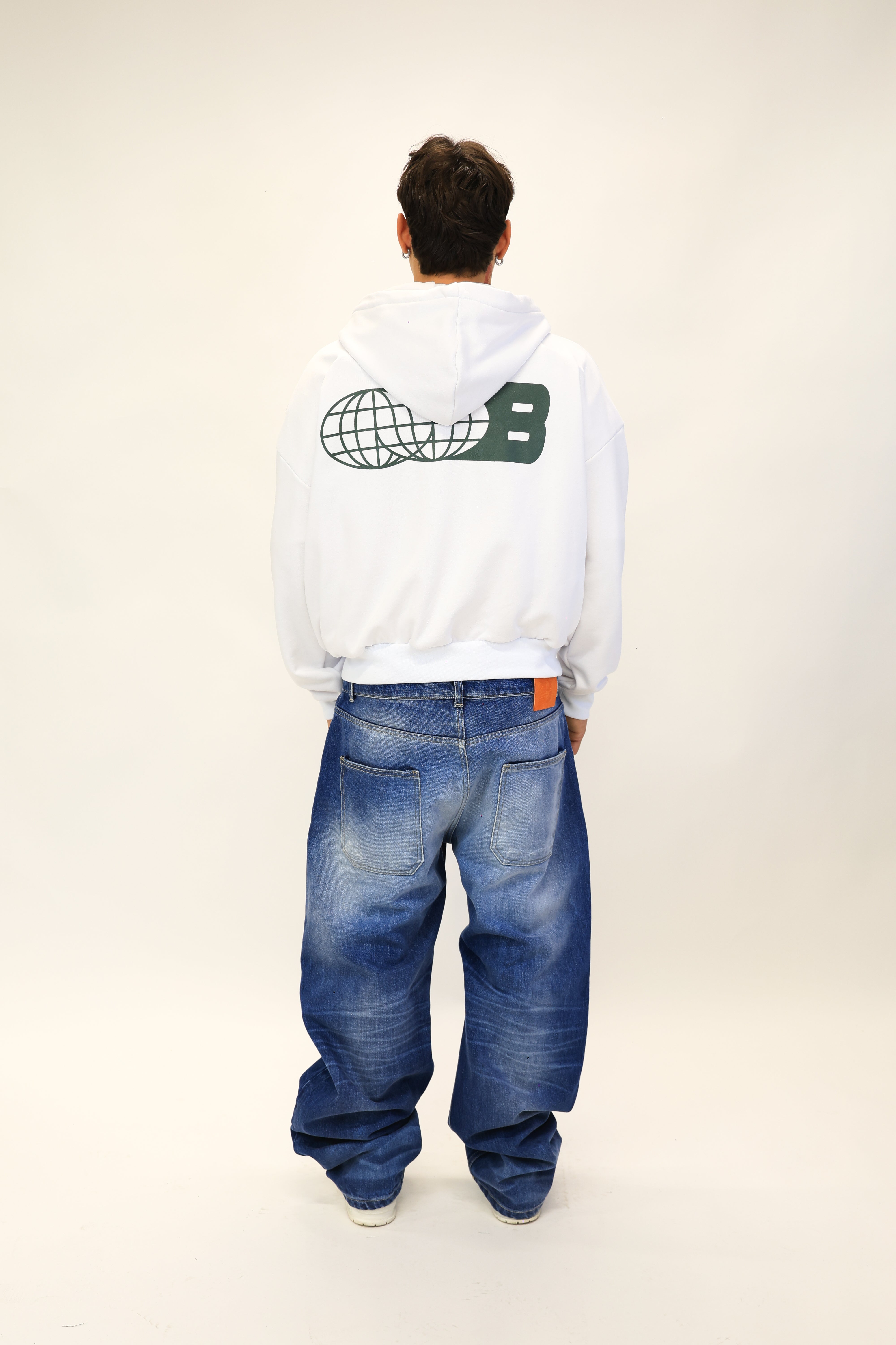 Hoodie Infinity B White