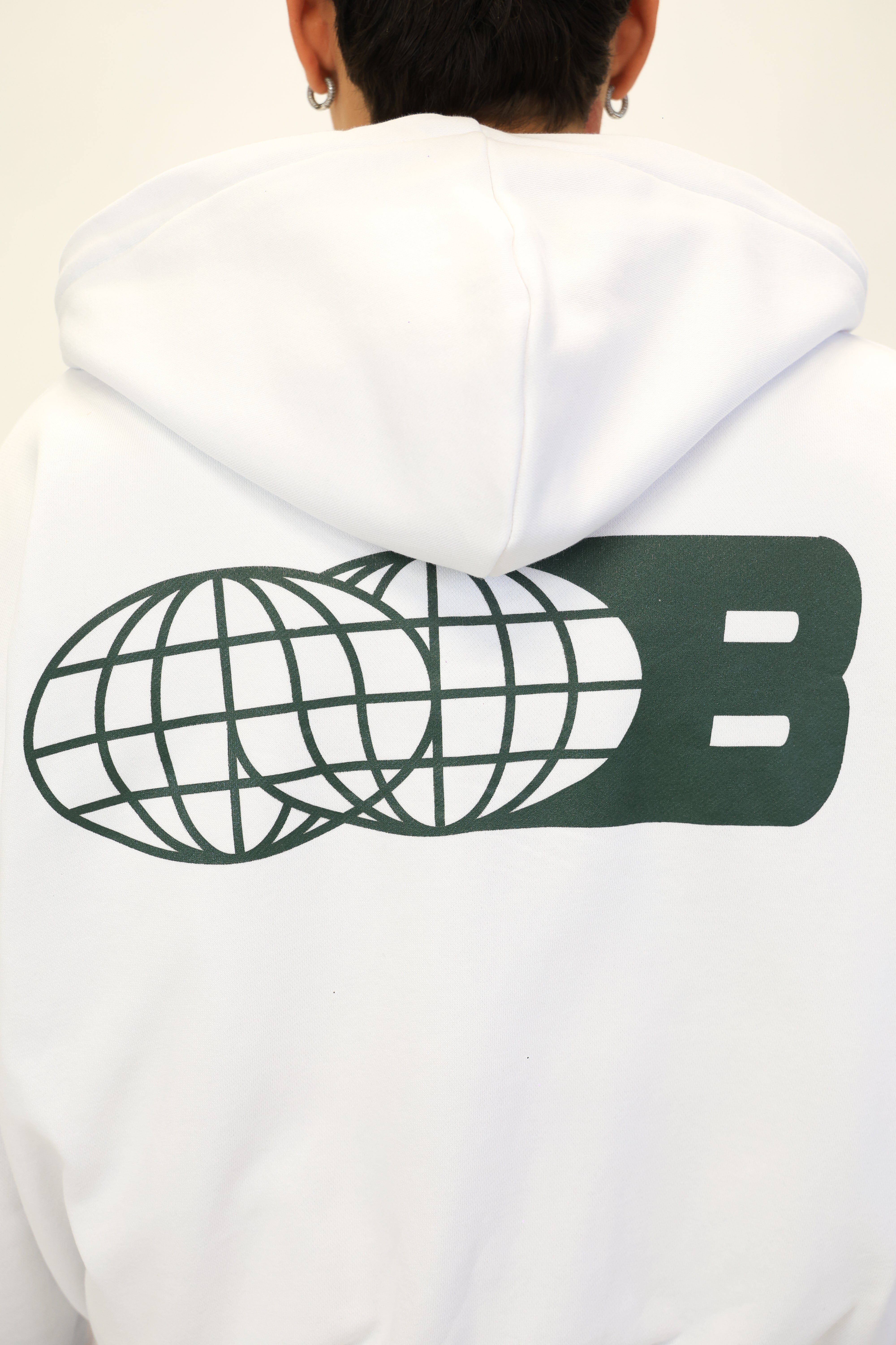 Hoodie Infinity B White