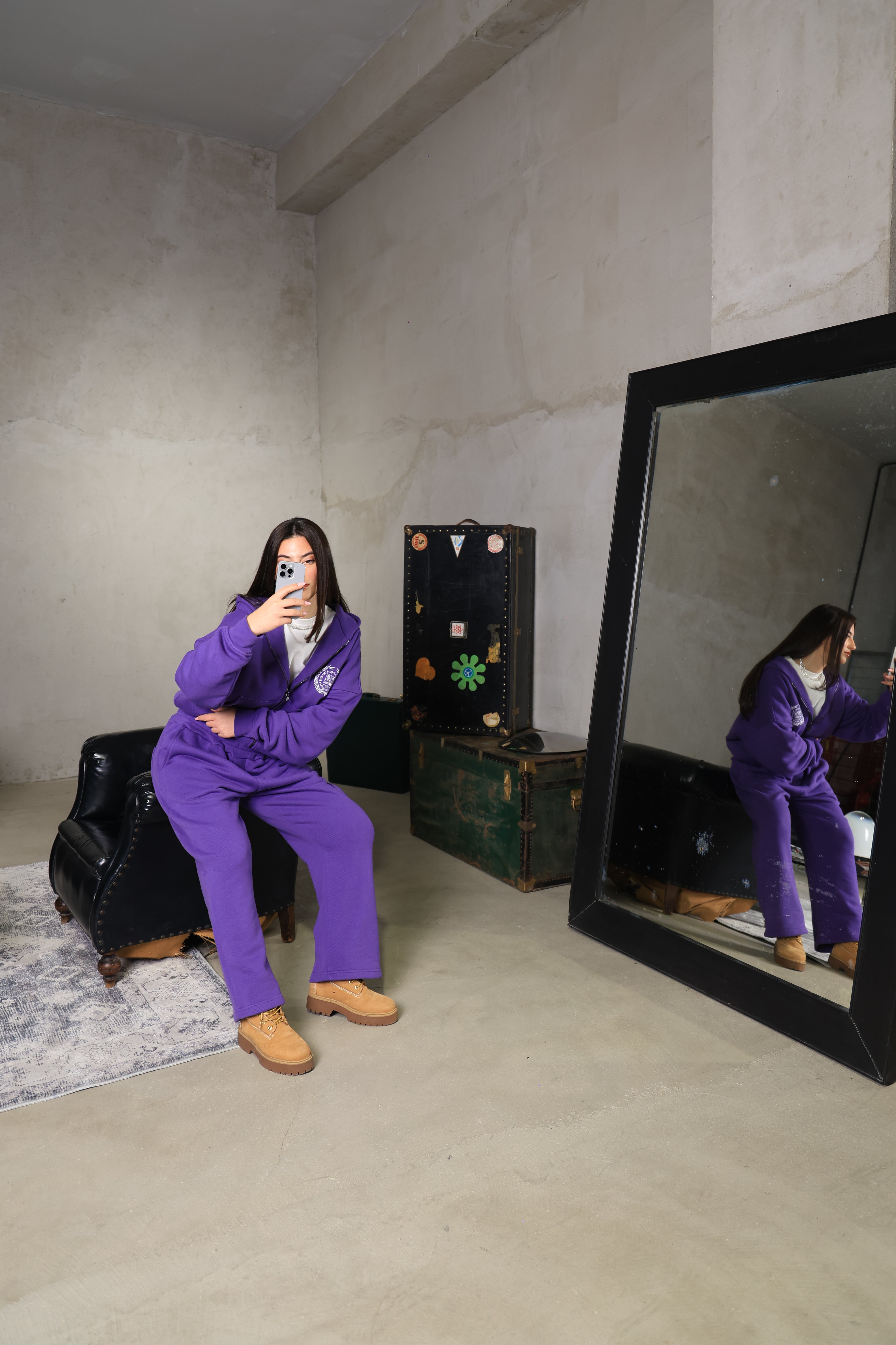 Tracksuit Soft Club Purple