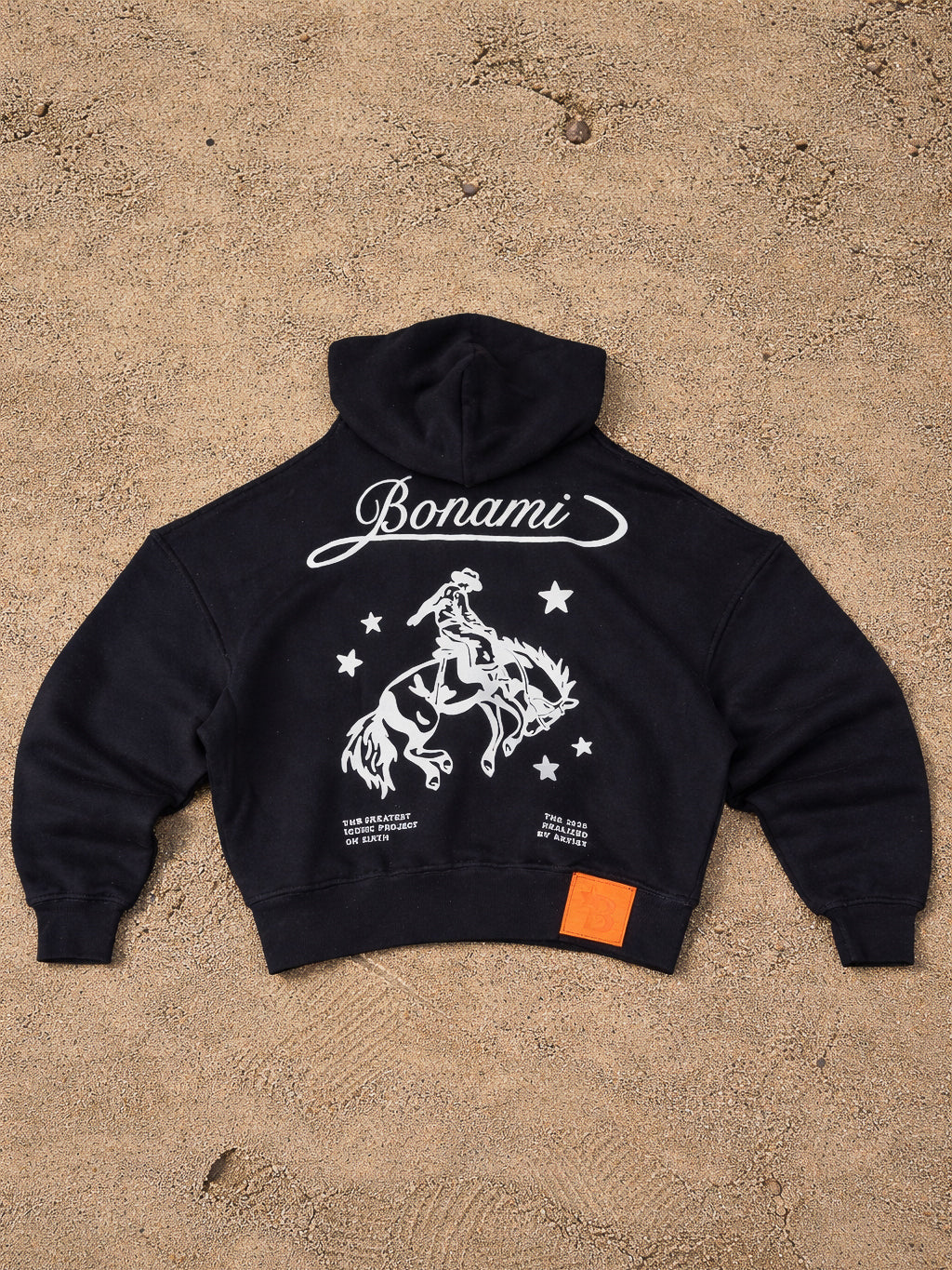 Hoodie Rodeo Black