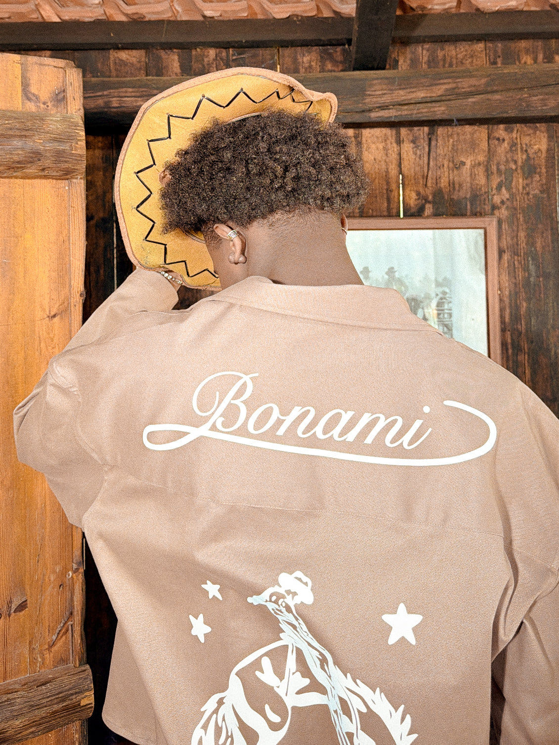 Shirt Western Brown