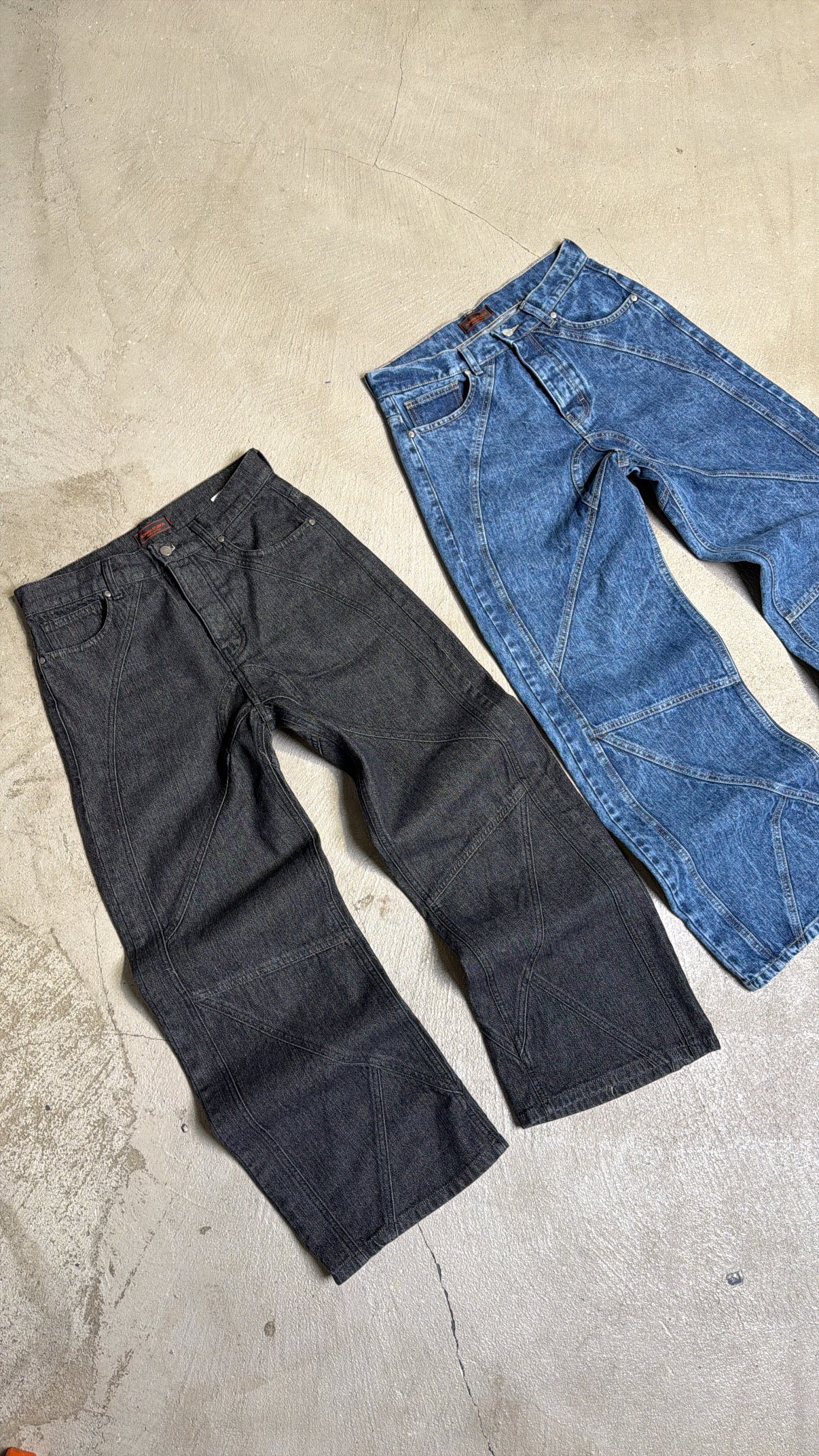 Jeans Diagonal Black