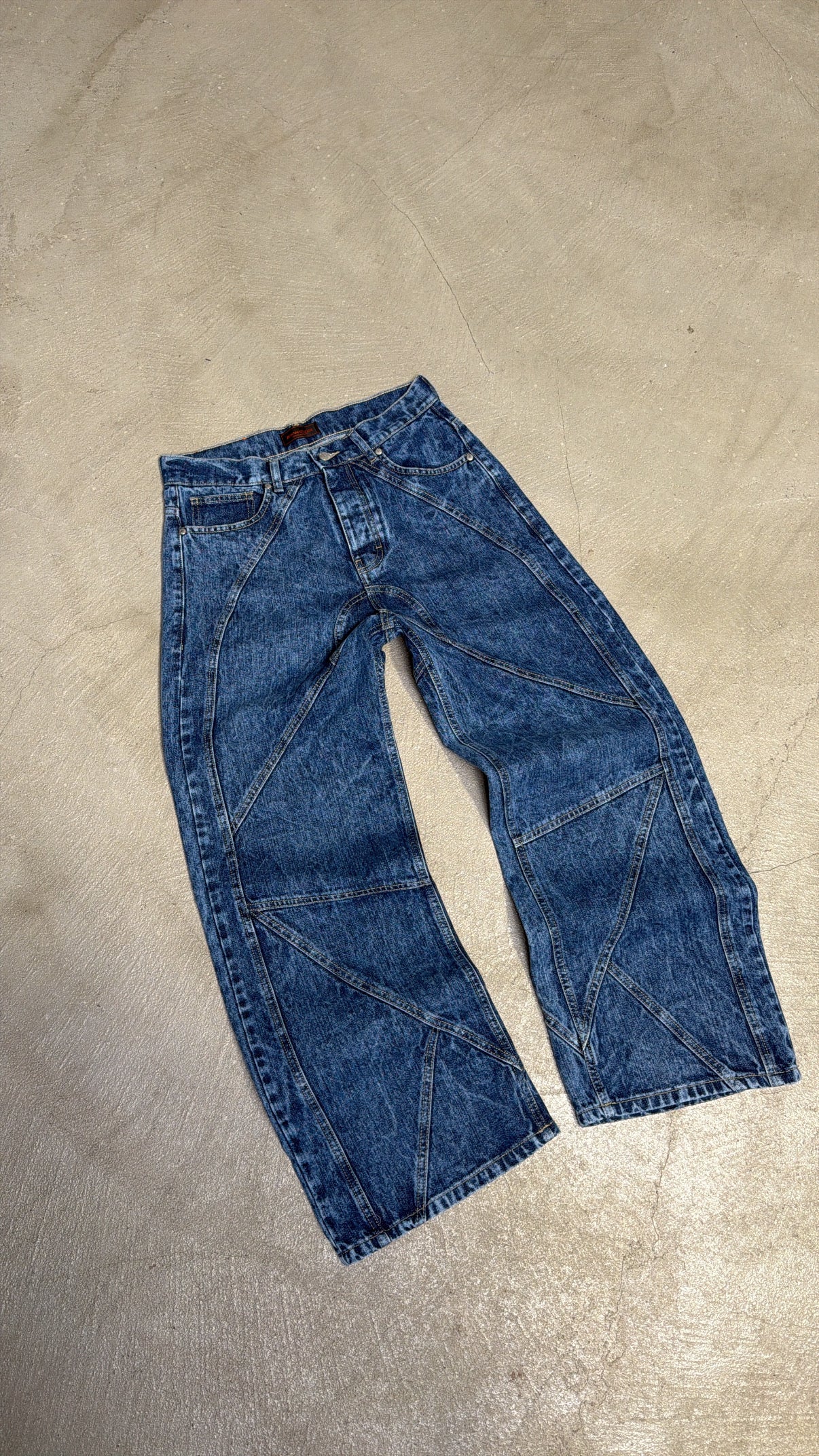 Jeans Diagonal Blue