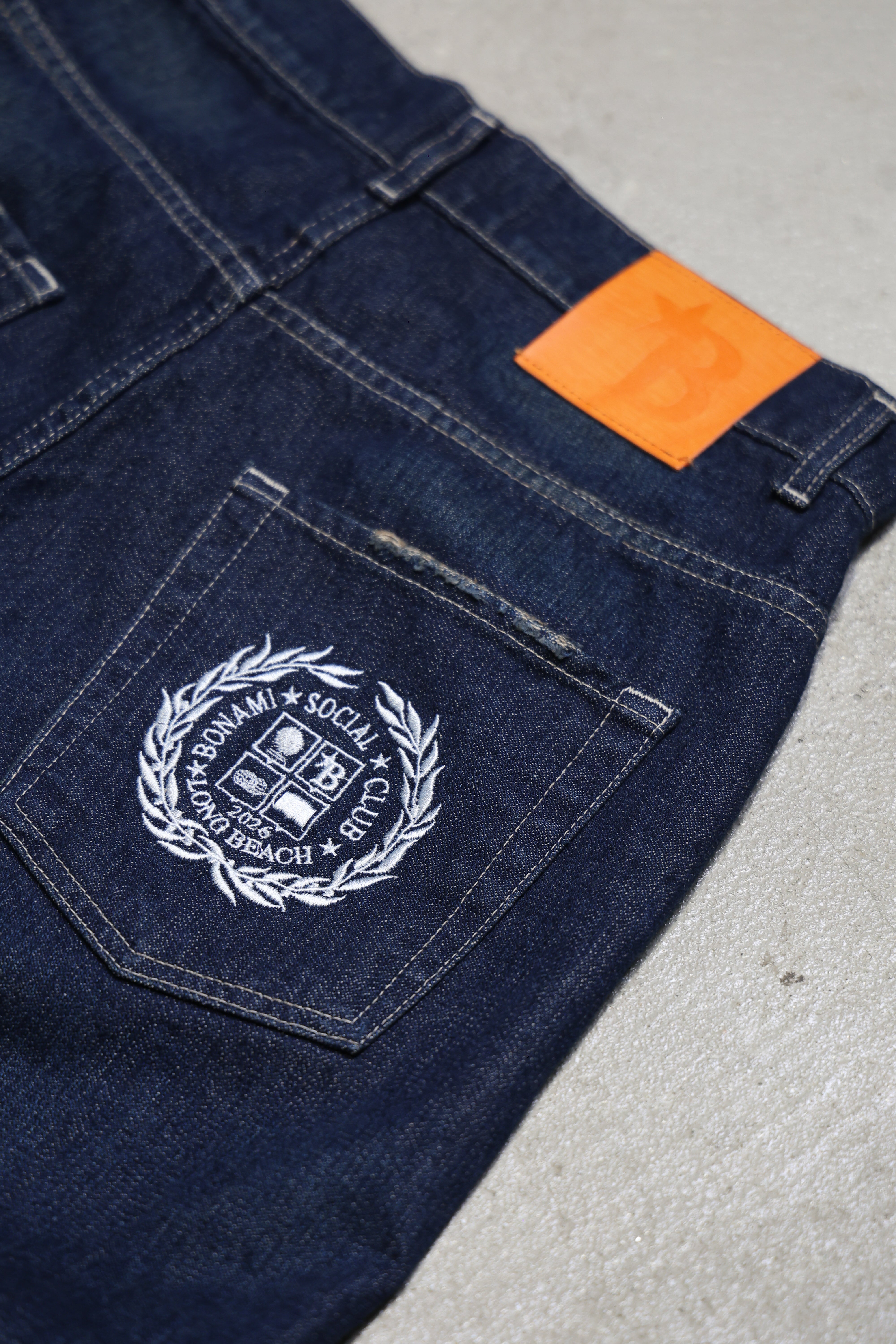 Jeans Flamed Blue