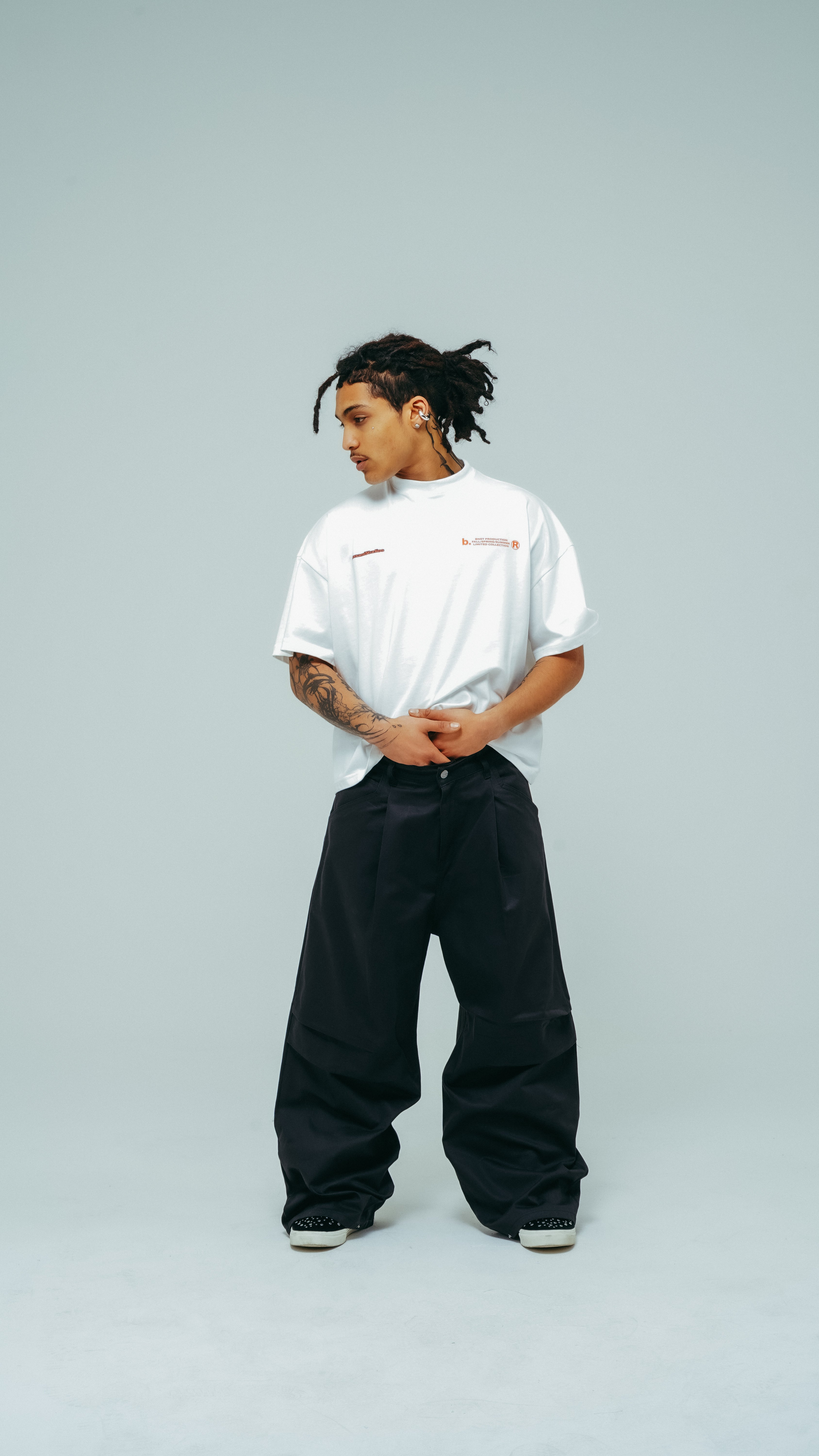 T-shirt Global Route White