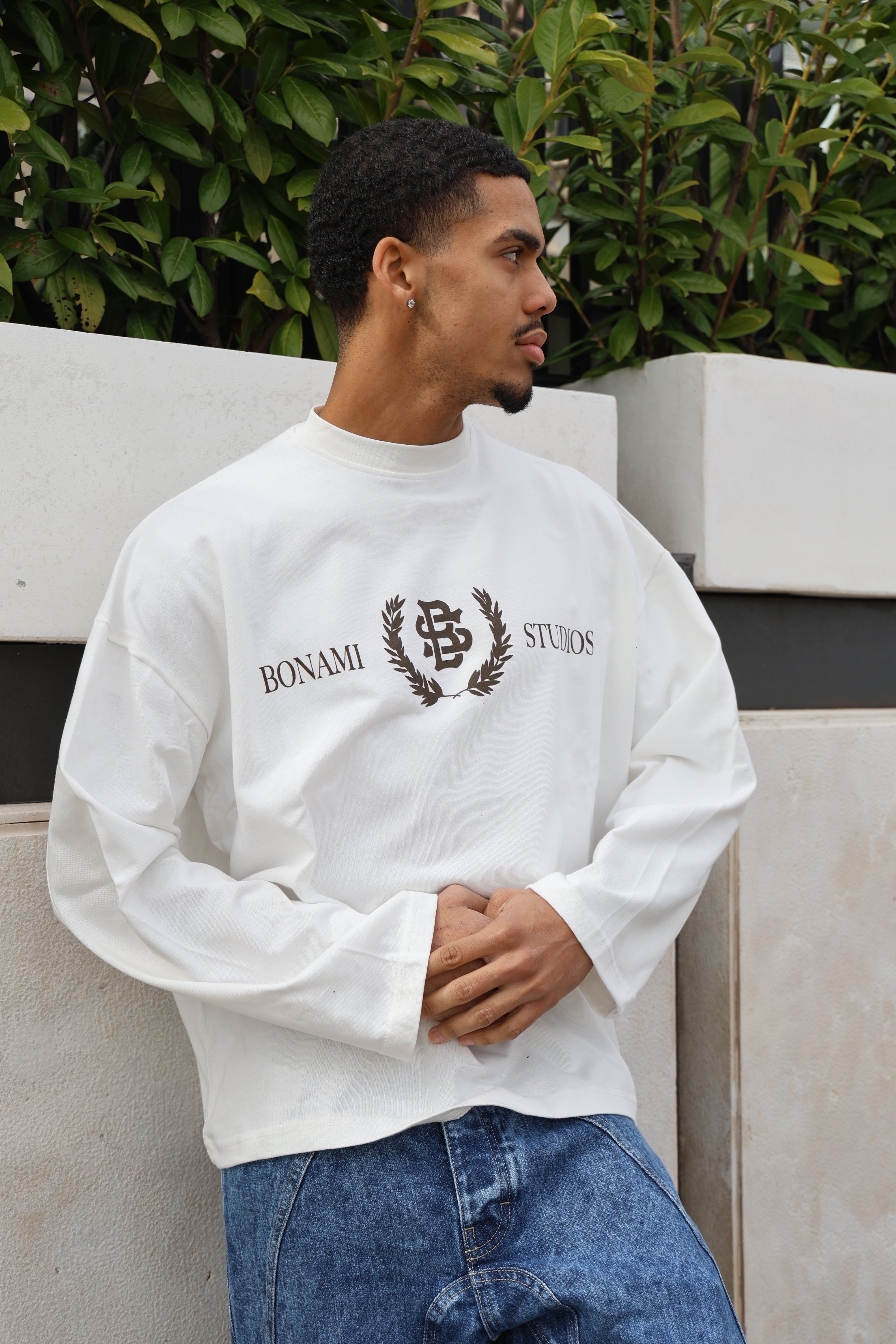 Longsleeves Laurel White