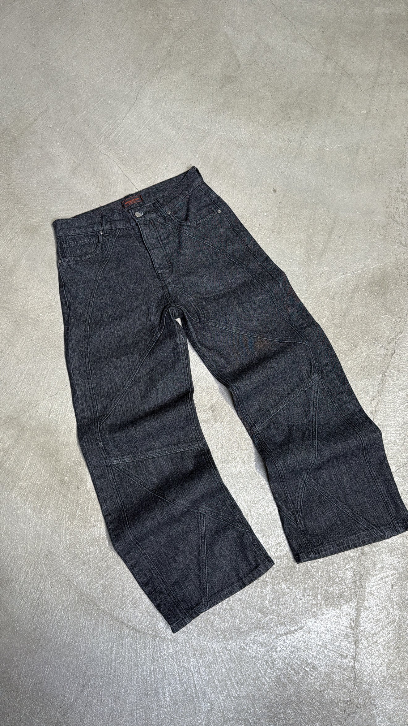 Jeans Diagonal Black
