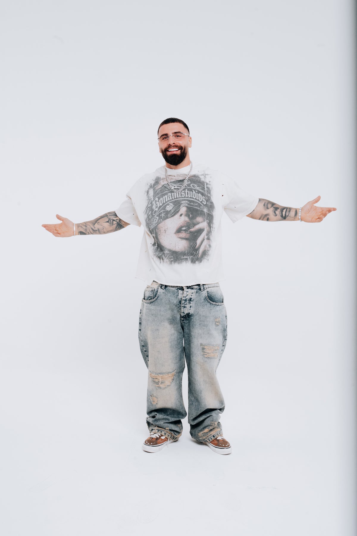 Lost Angel Tee Off White