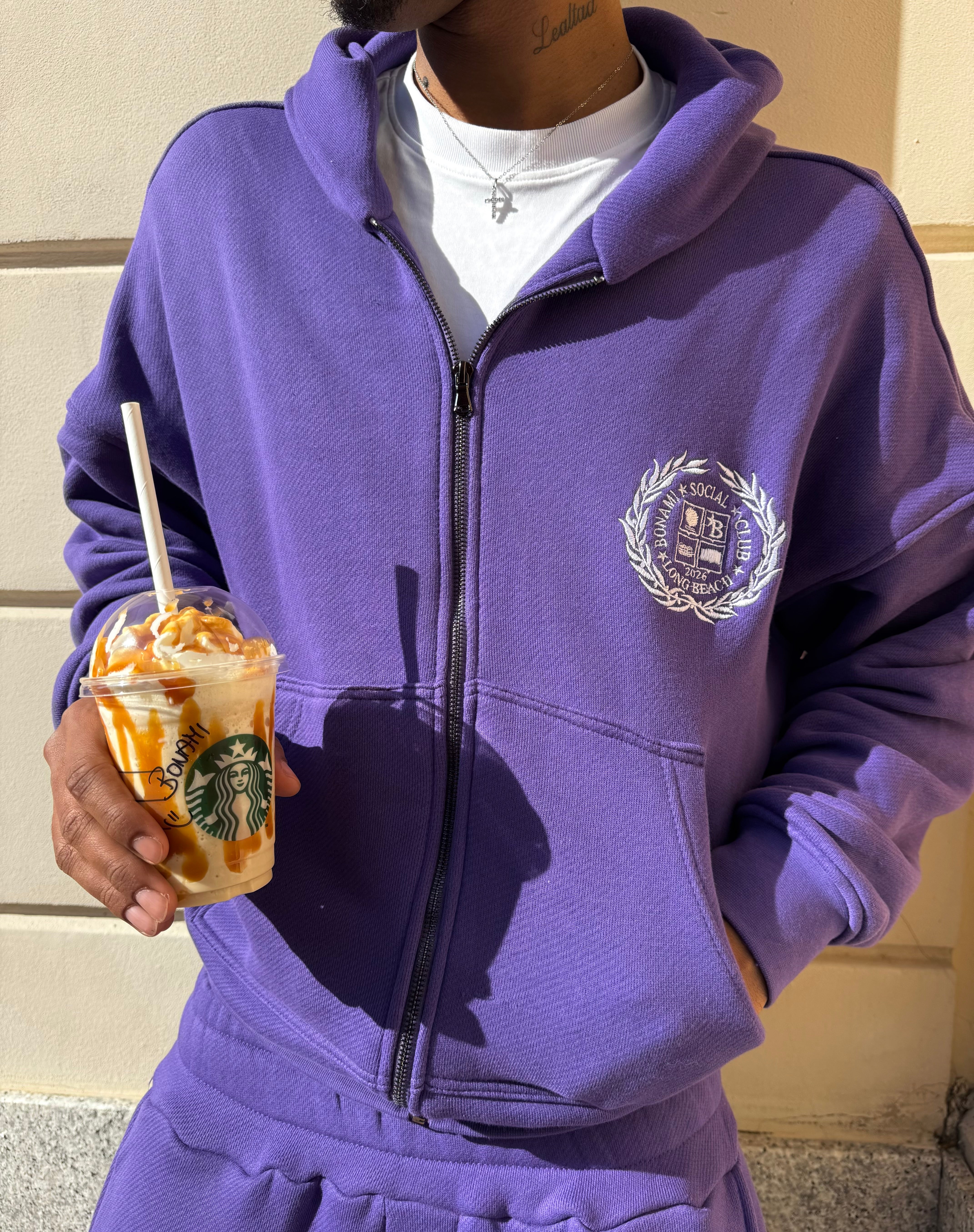 Tracksuit Soft Club Purple