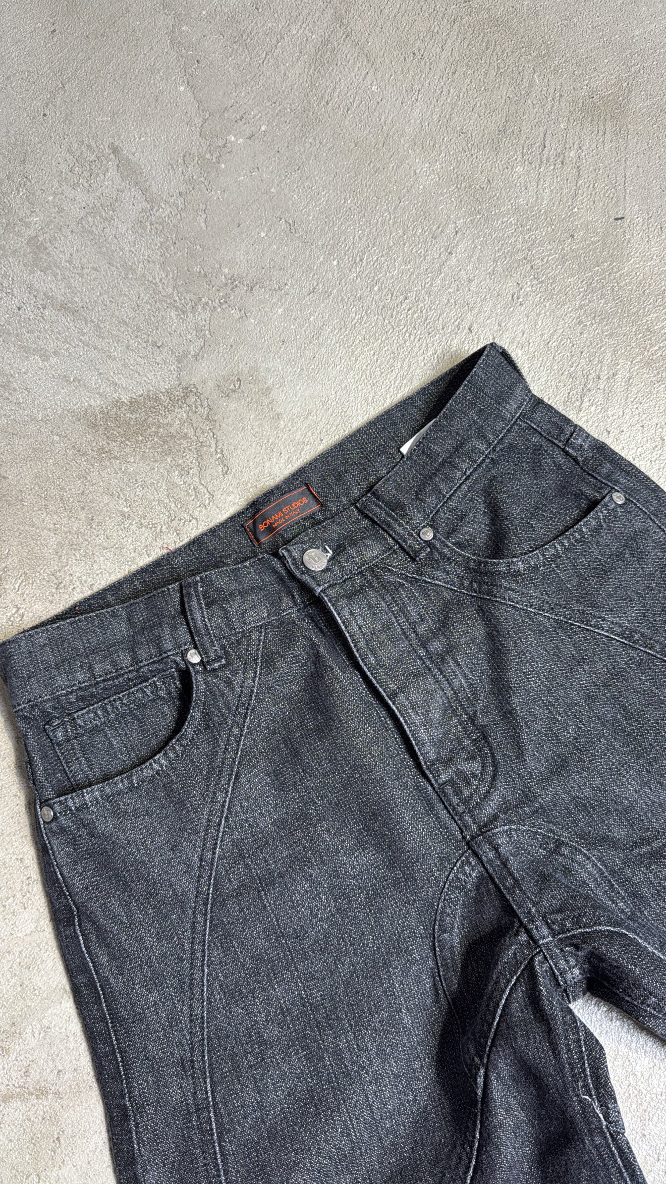 Jeans Diagonal Black