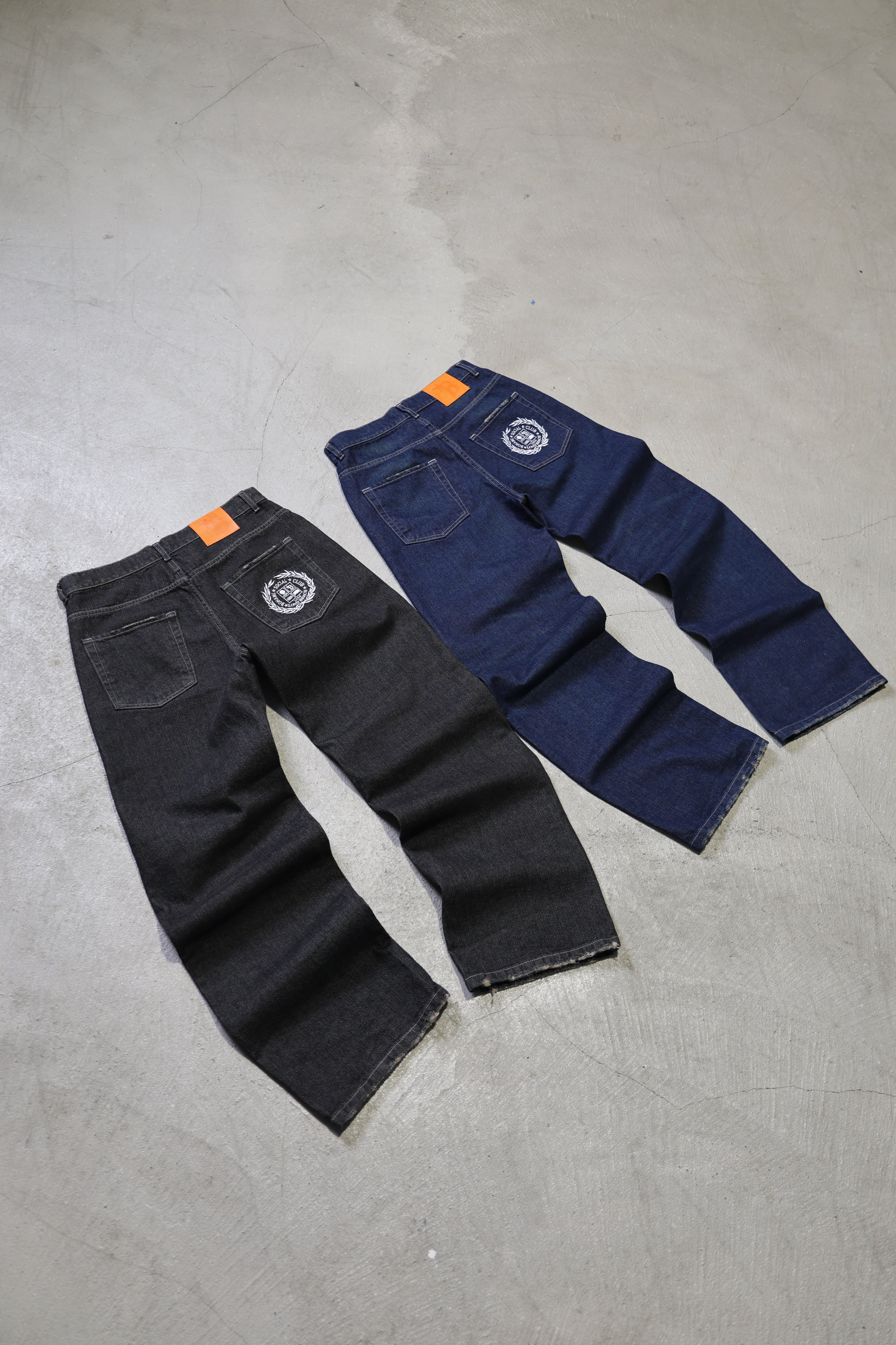 Jeans Flamed Blue
