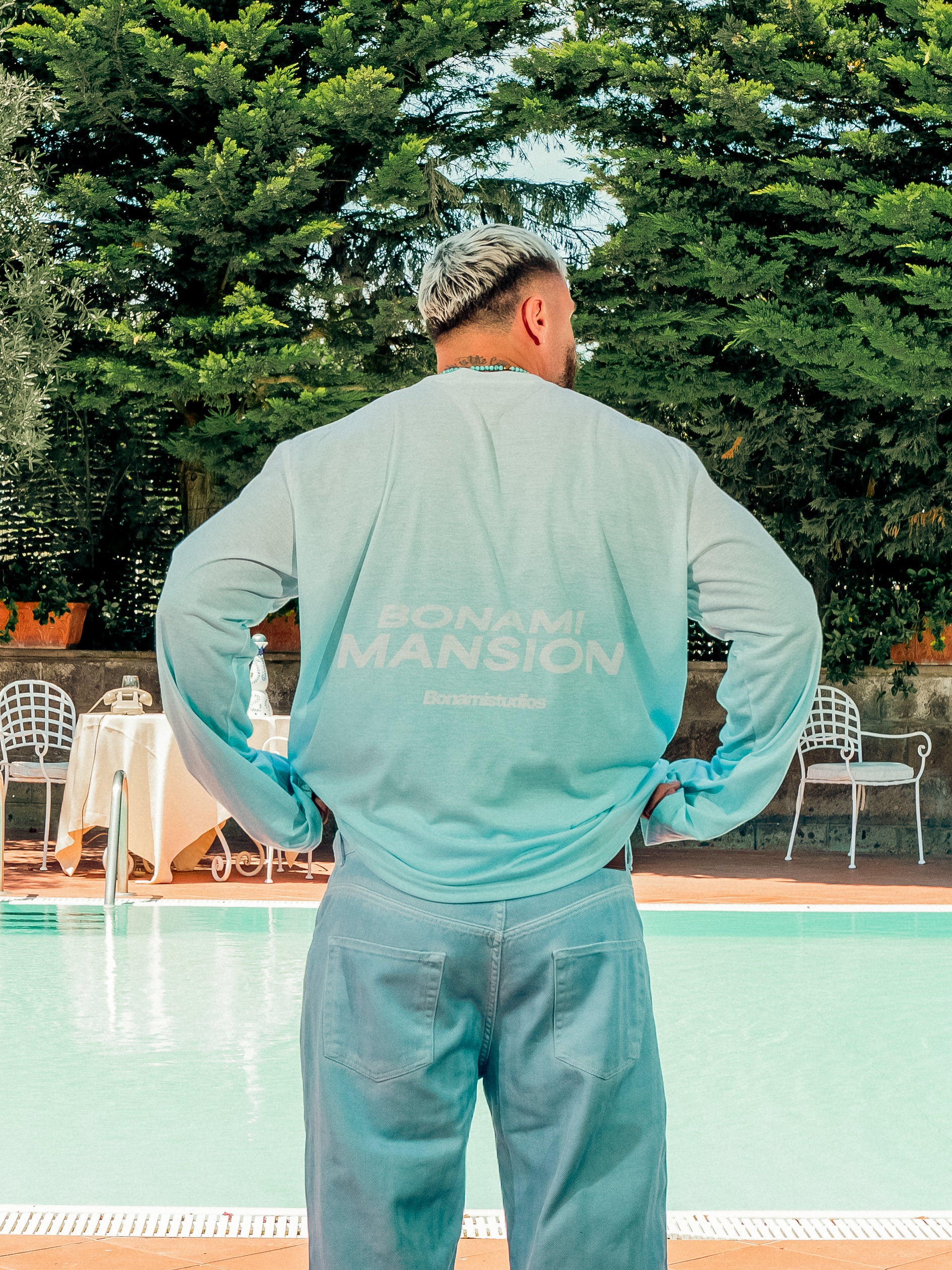 Long sleeves Mansion Blue