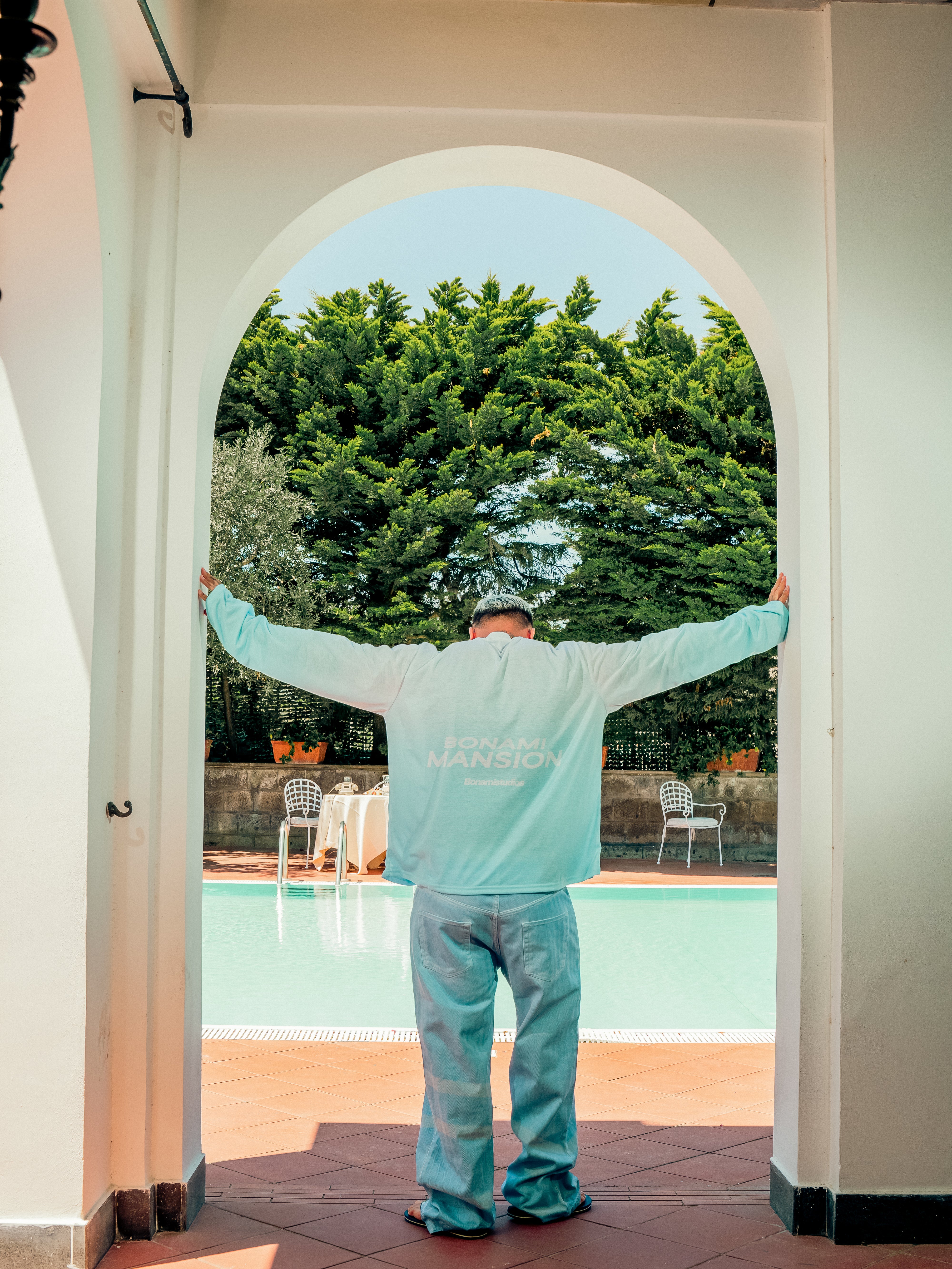 Long sleeves Mansion Blue