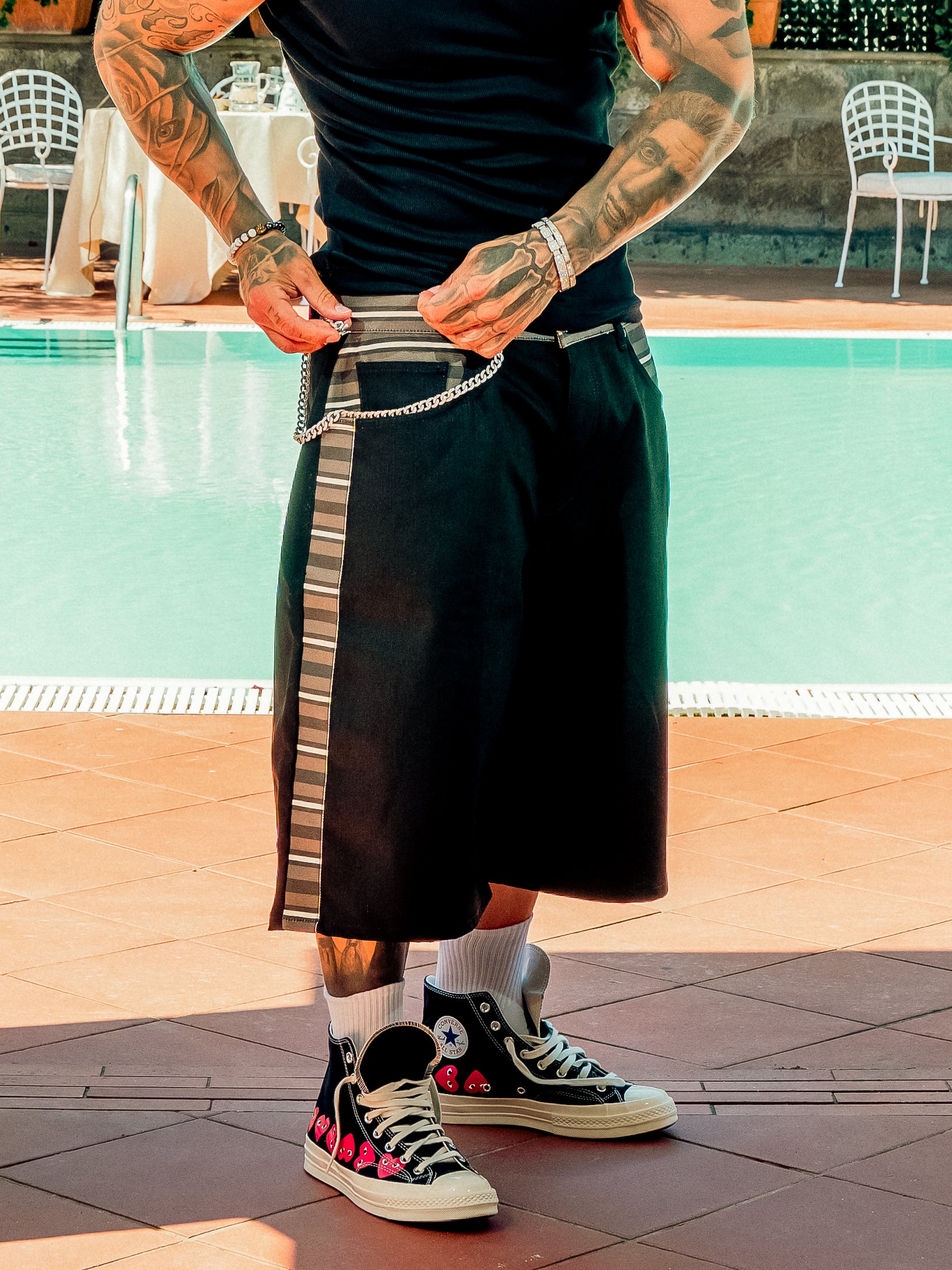 Short Sideline Black