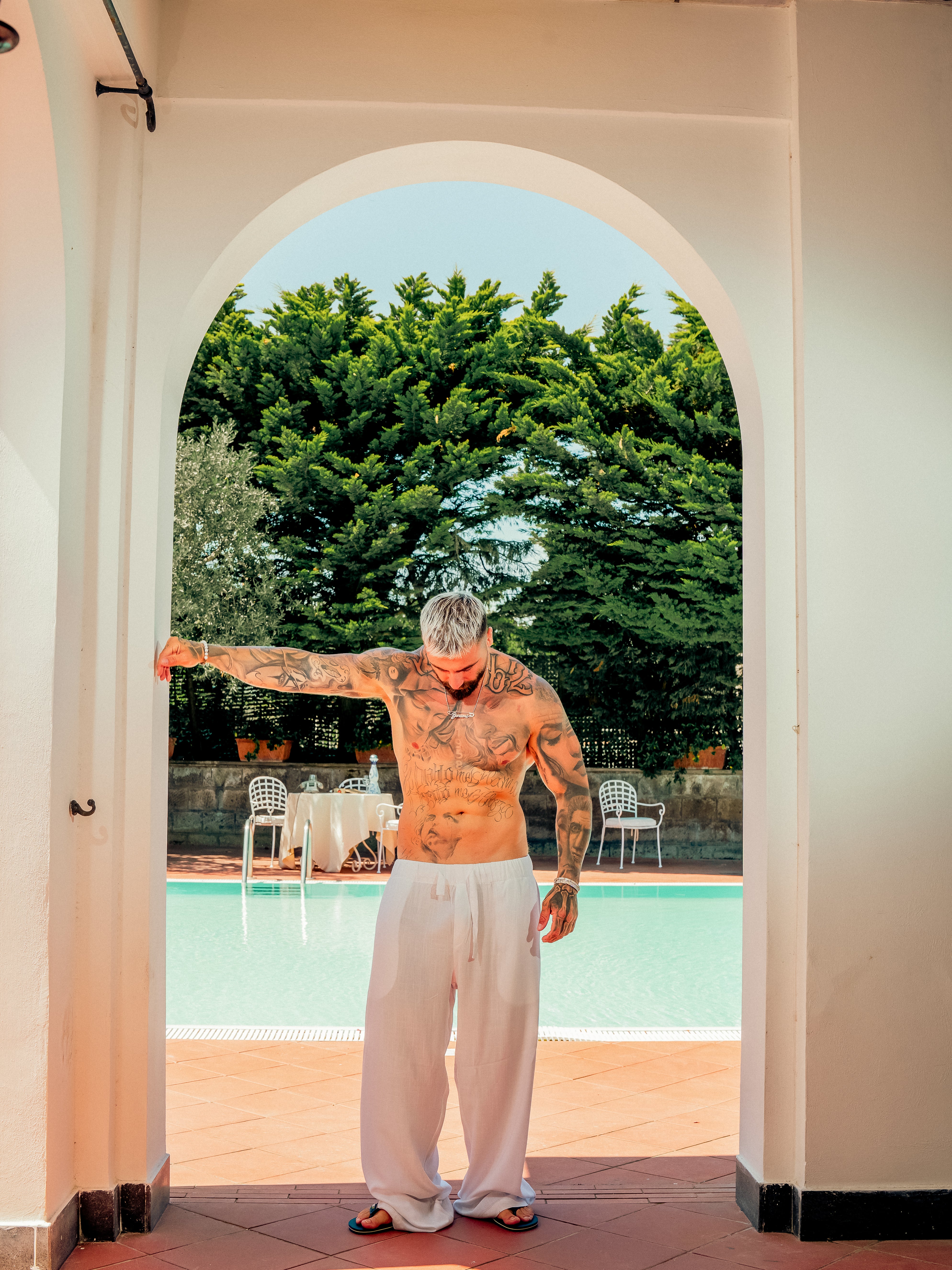 Pant Zefiro White