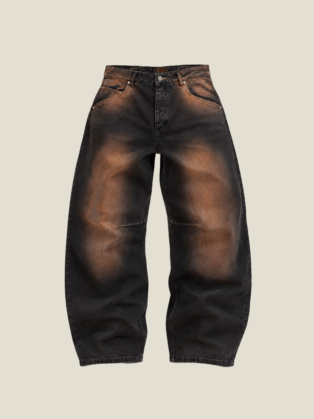 Denim Balloon Brown