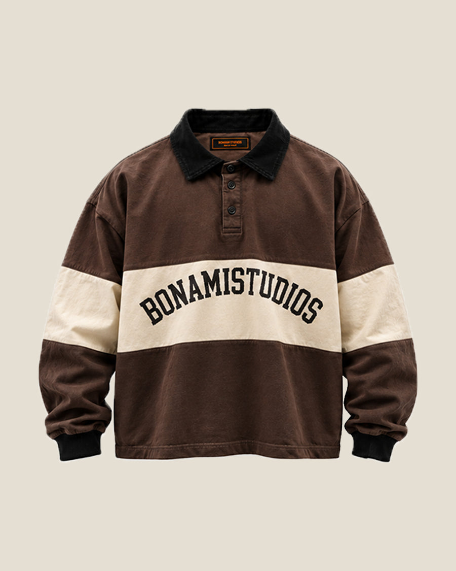 Polo Collar School BROWN