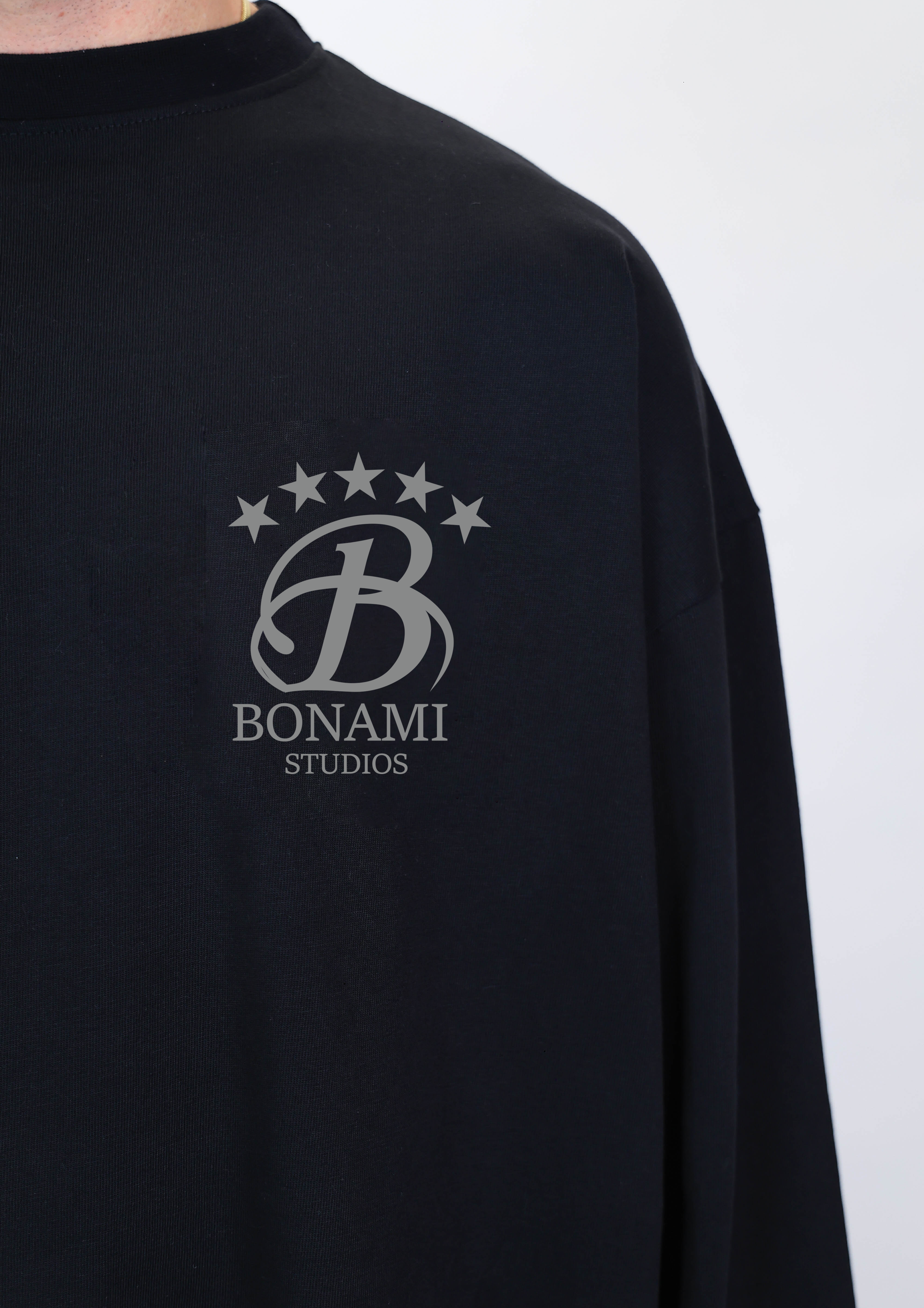 Long Sleeves B Star Black