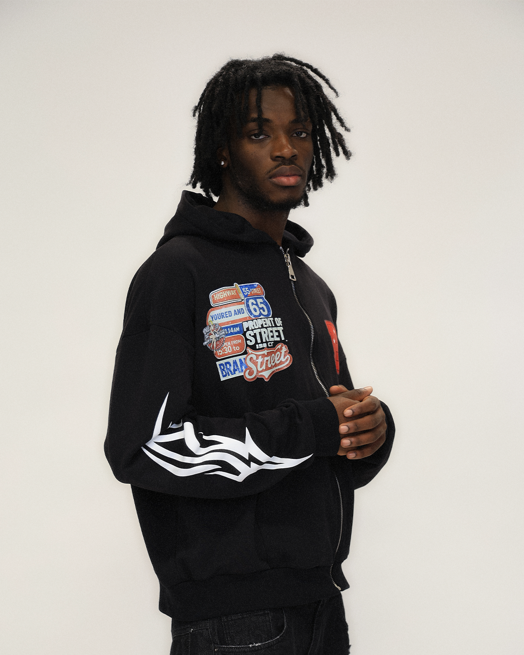 Hoodie BS Street Black