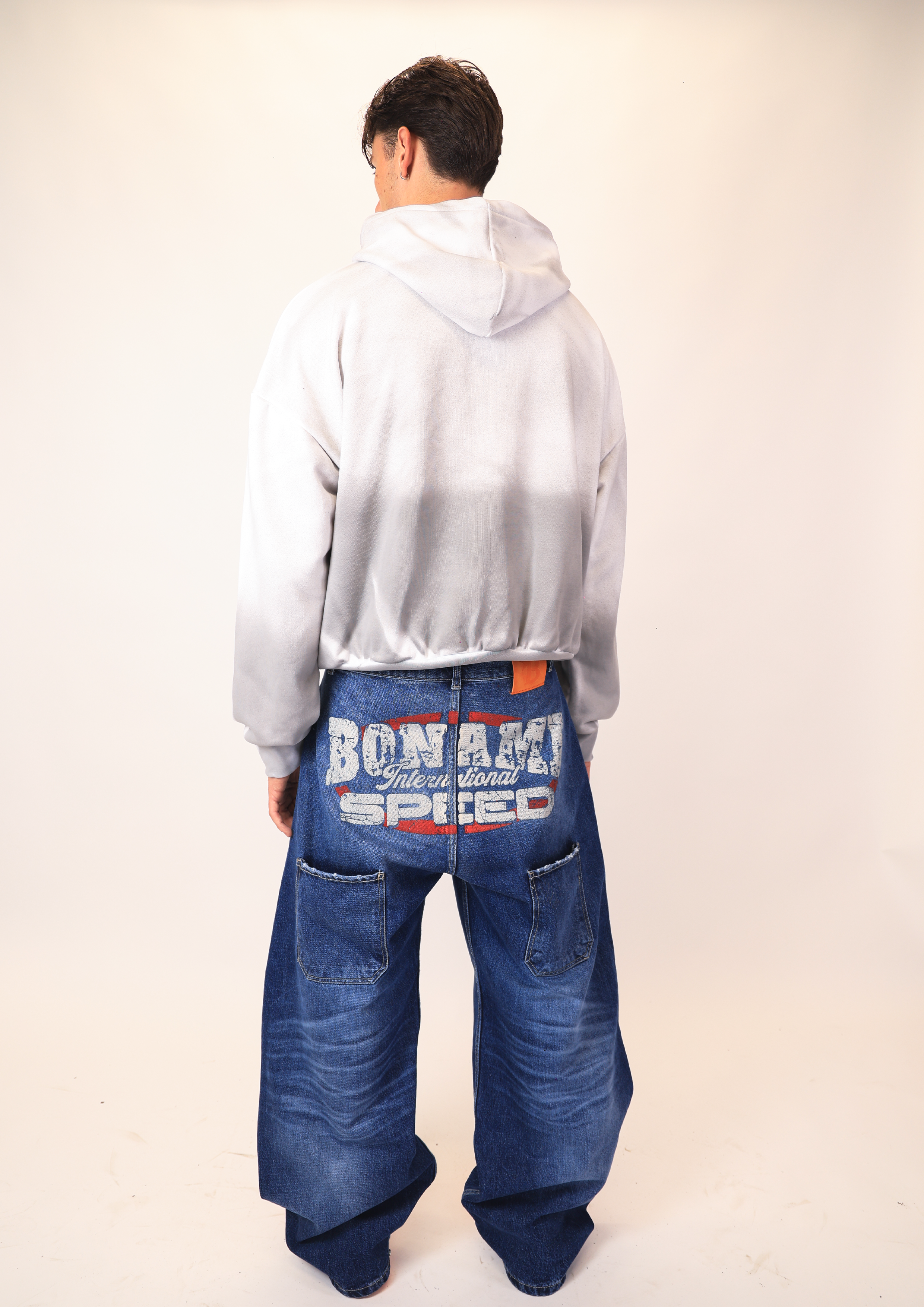 Hoodie Rockstar White