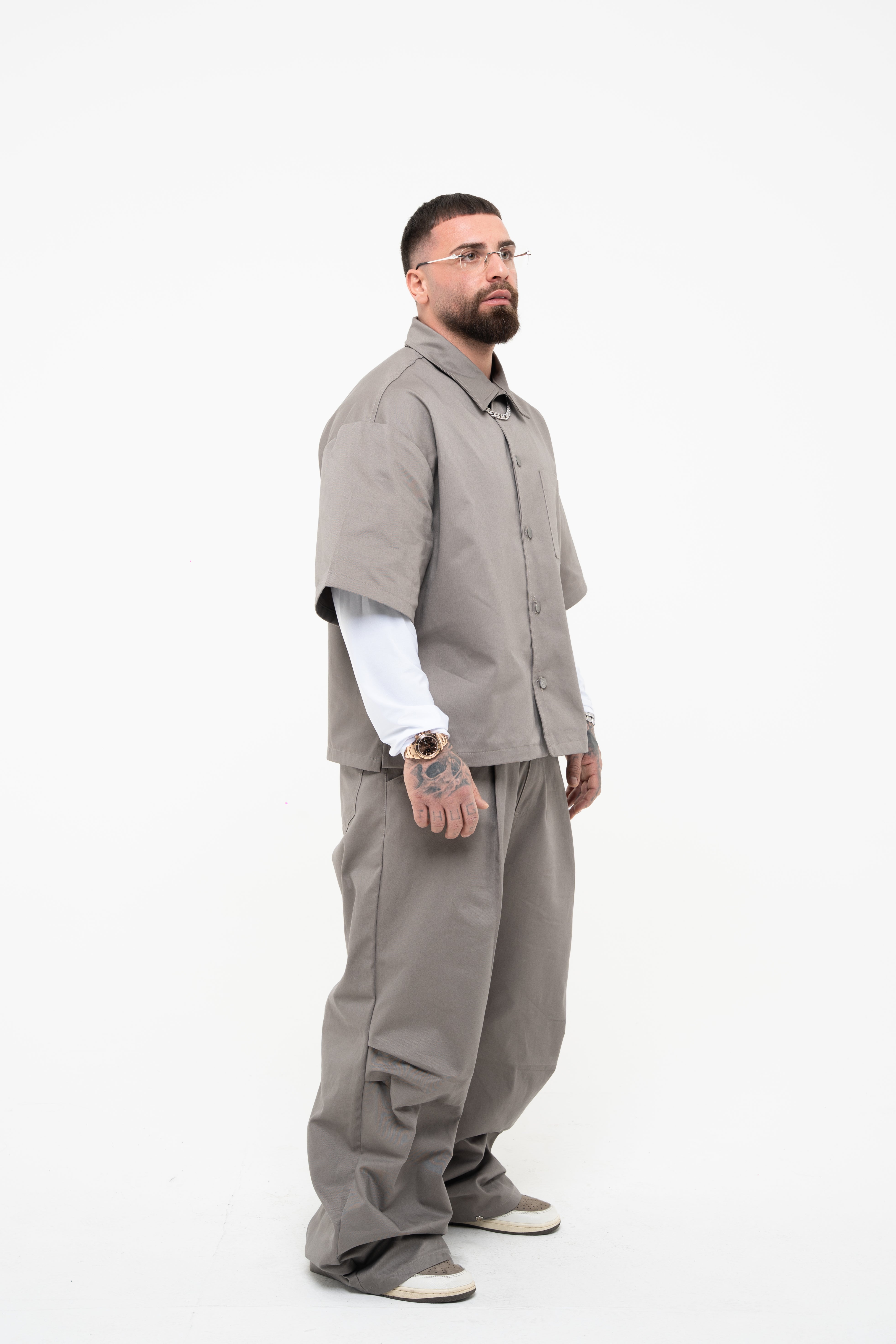 Bouncer Suit Lead Grey
