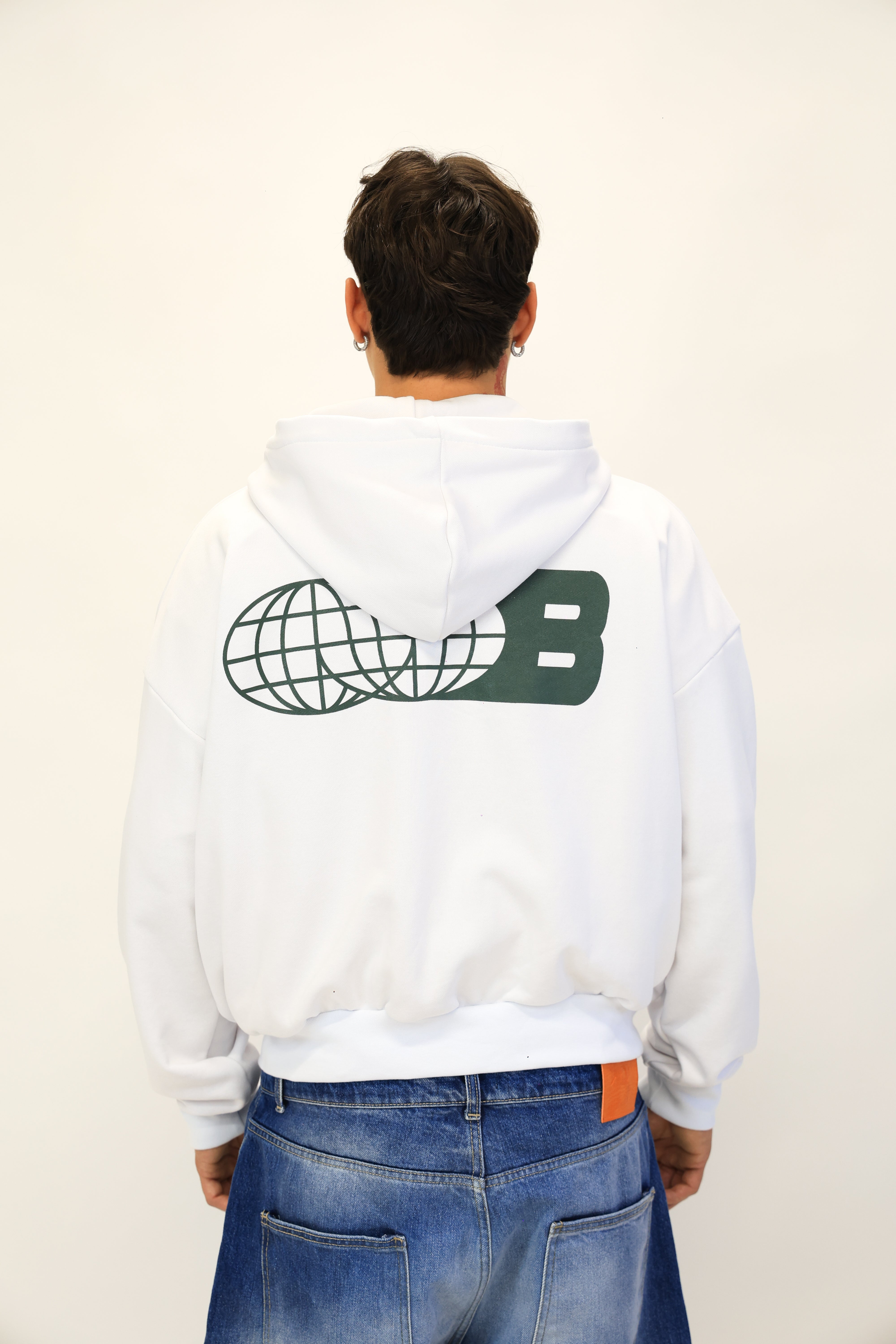 Hoodie Infinity B White