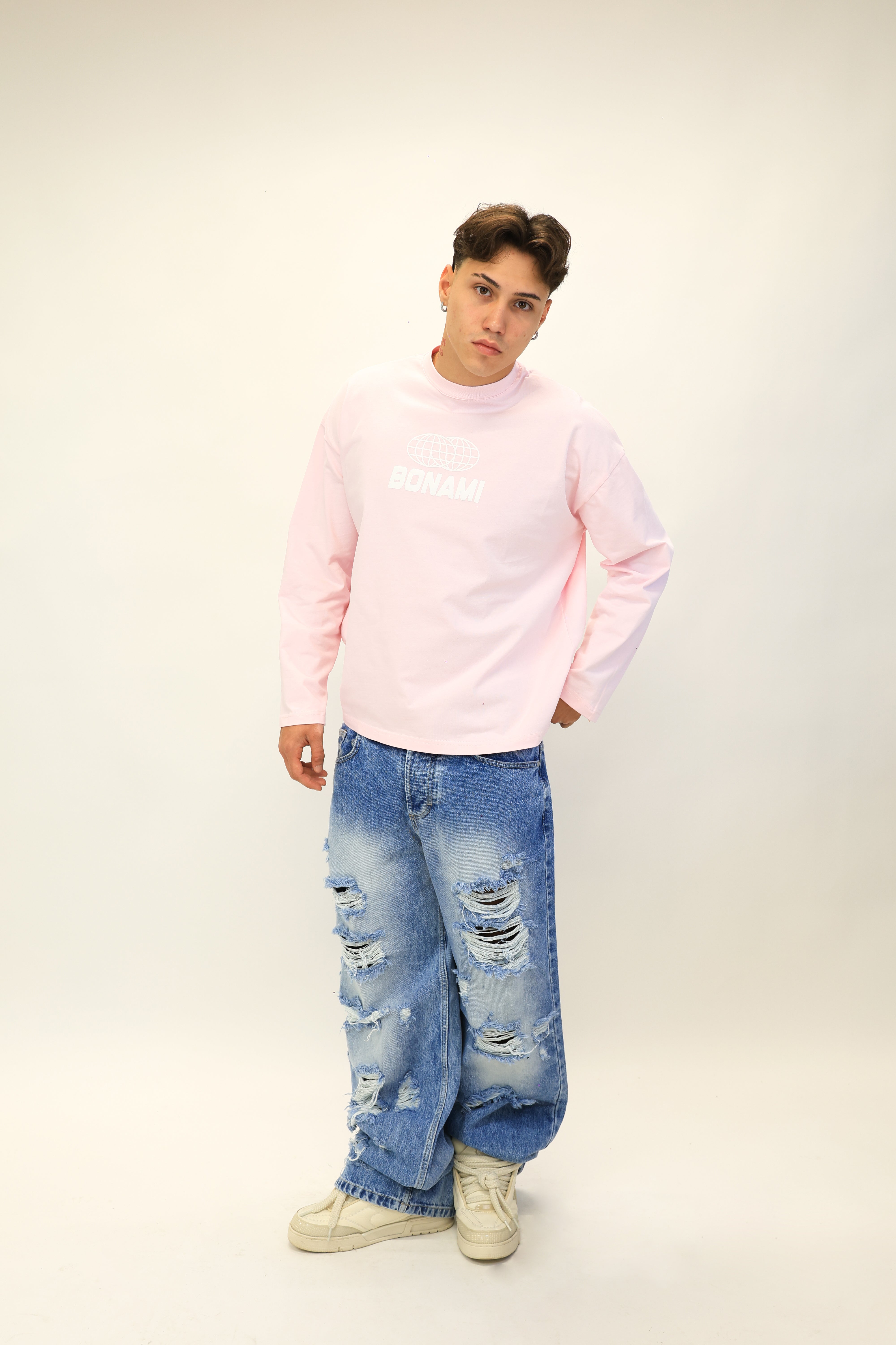 Long Sleeves World Pink