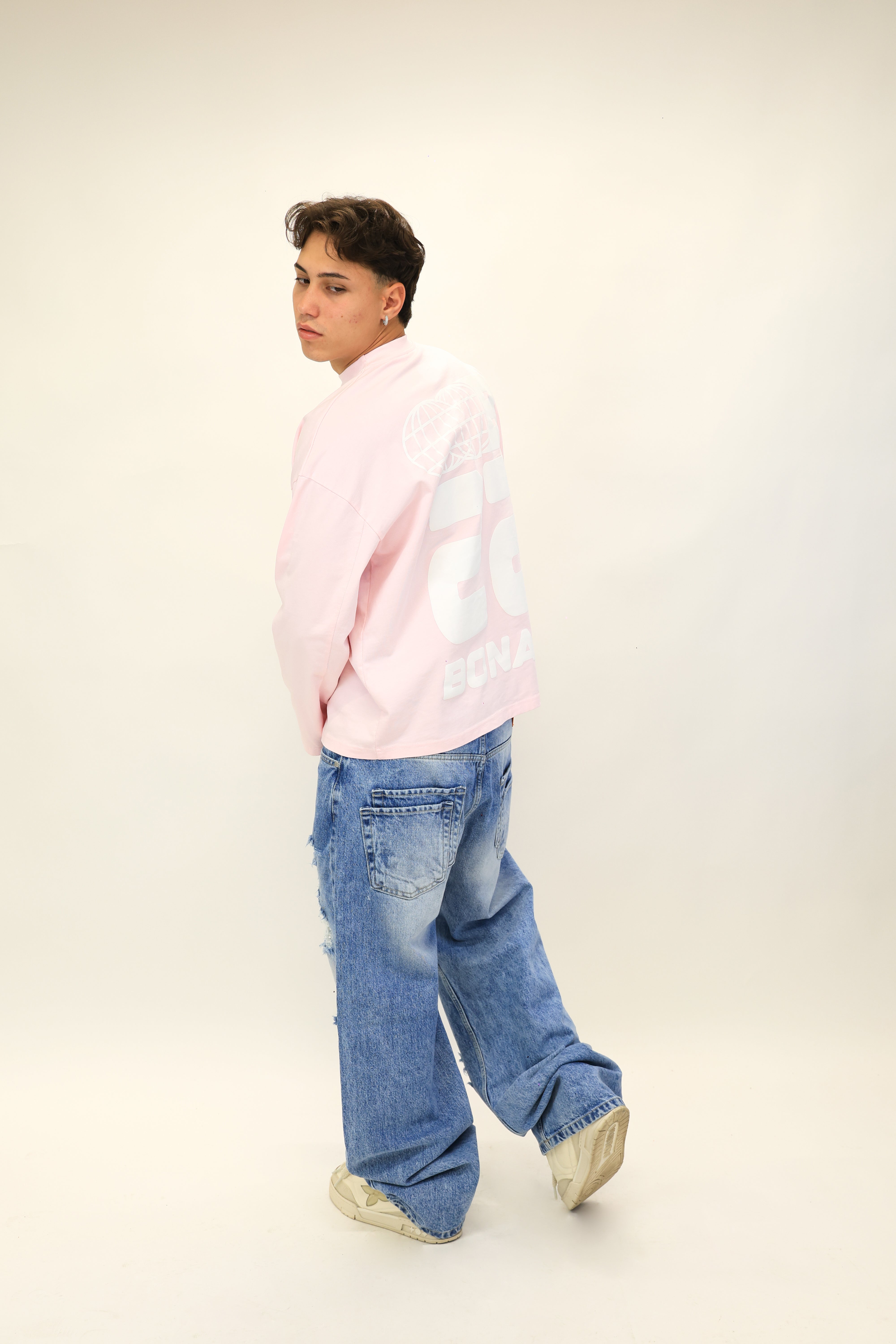 Long Sleeves World Pink