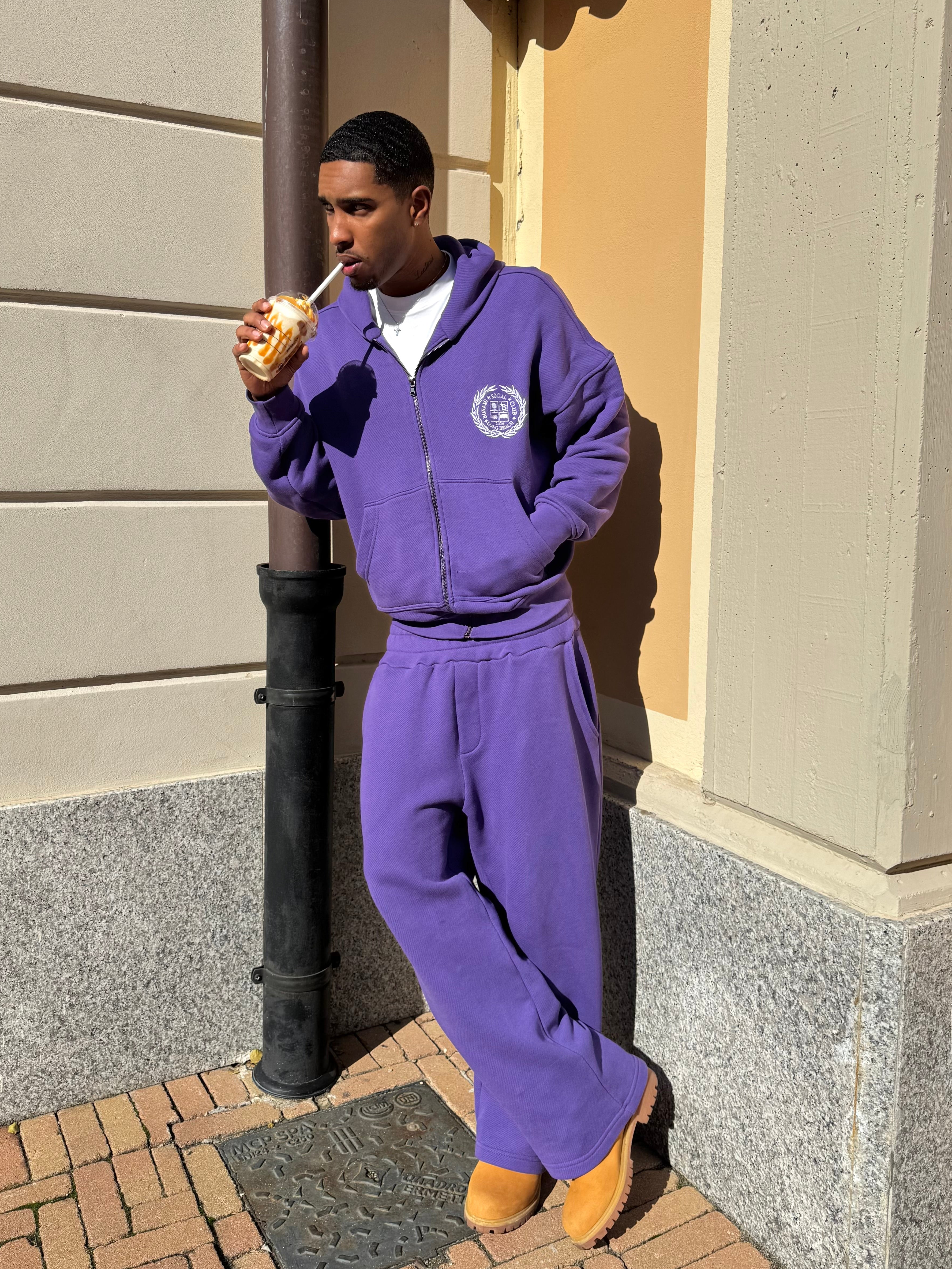 Tracksuit Soft Club Purple