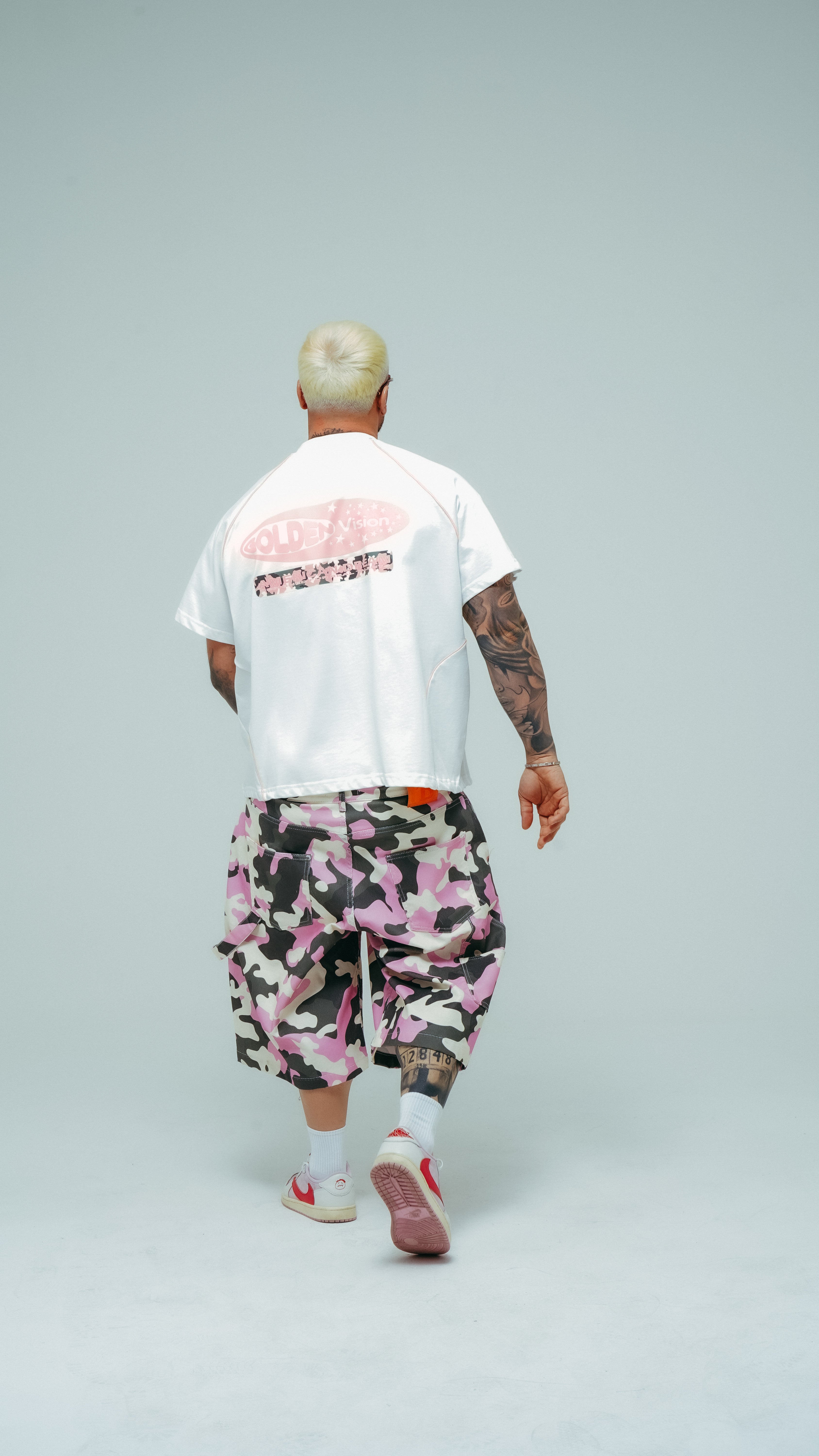 Short Camo Core Pink