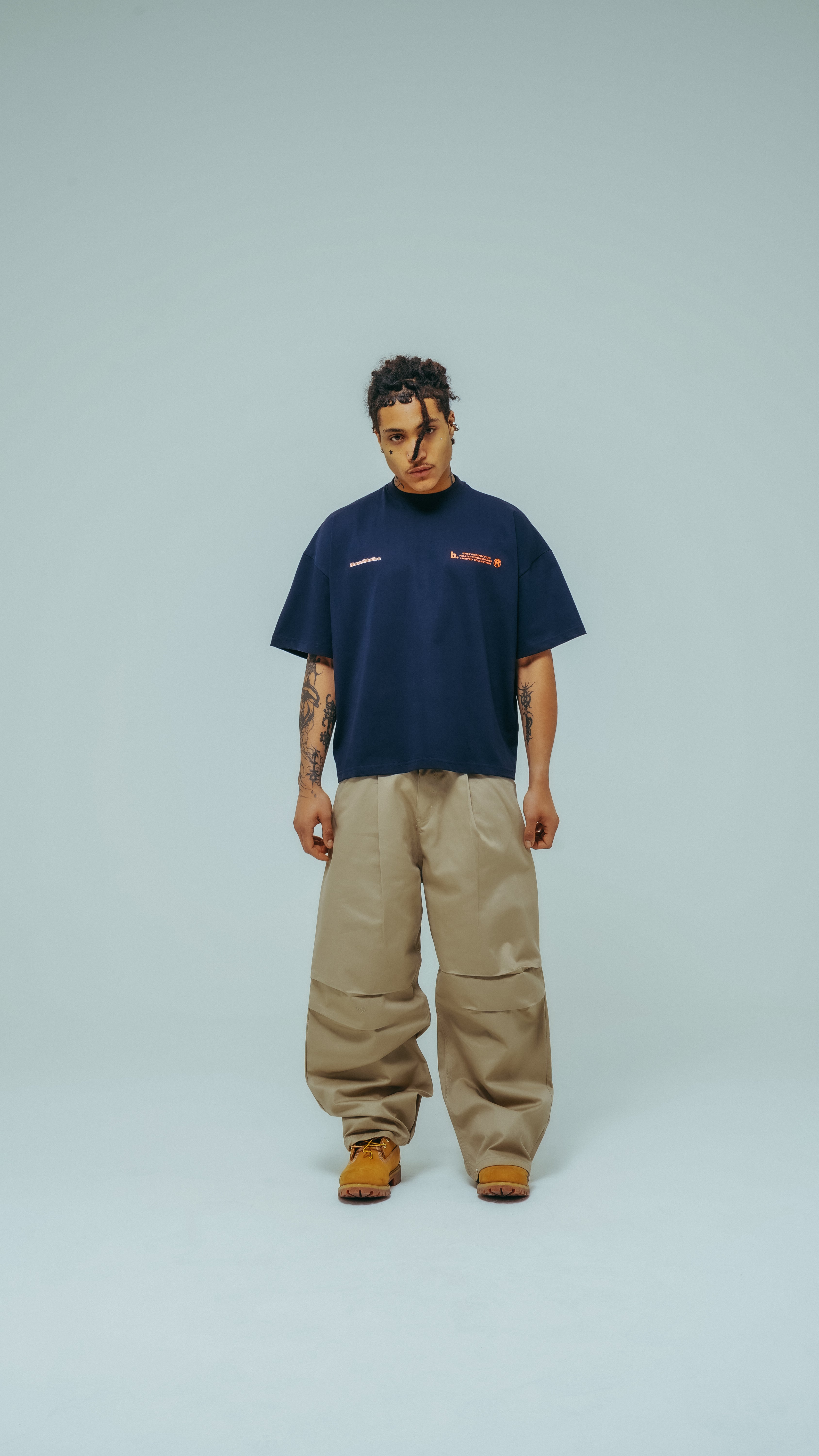 T-shirt Global Route Blue