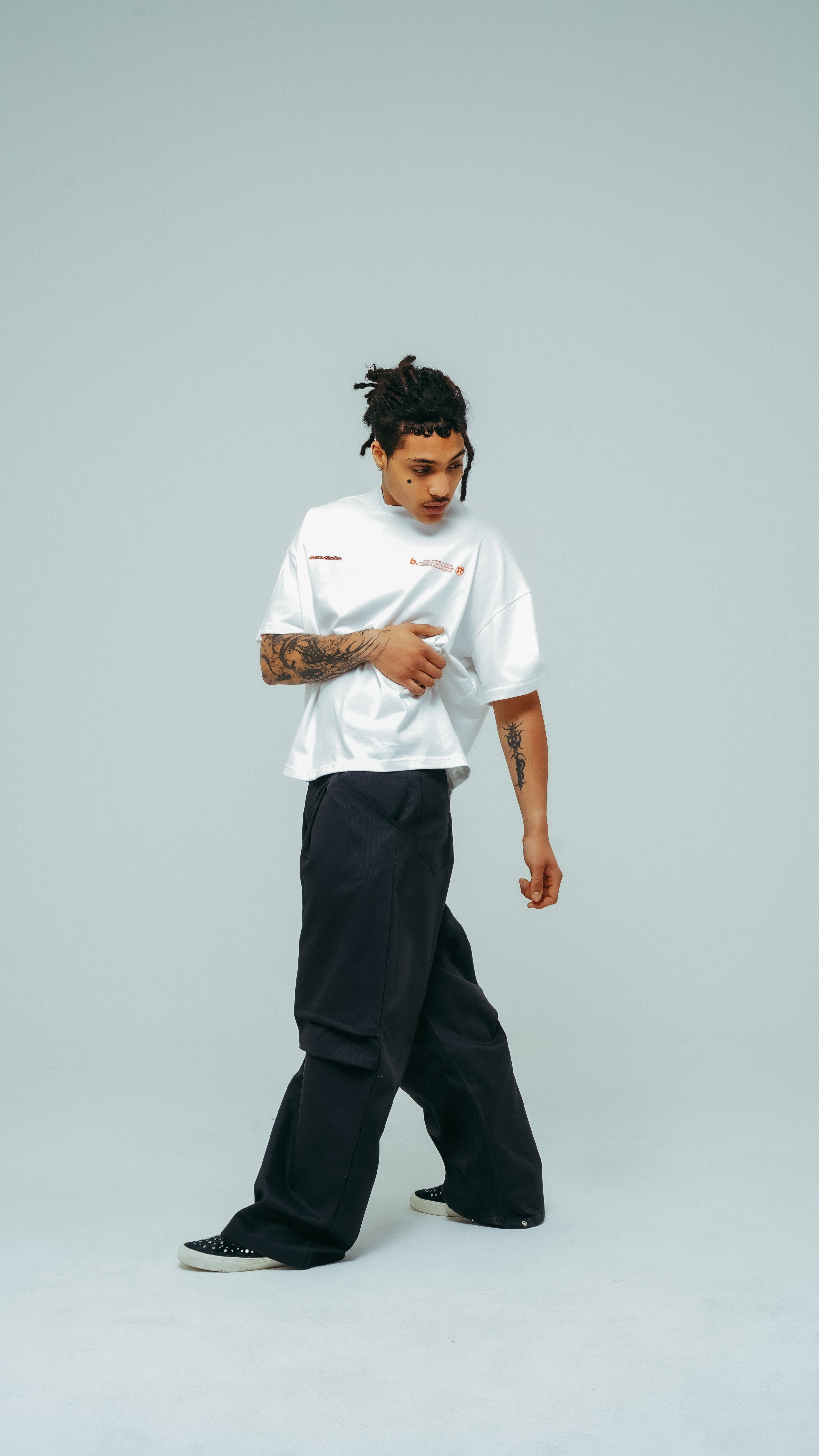 T-shirt Global Route White