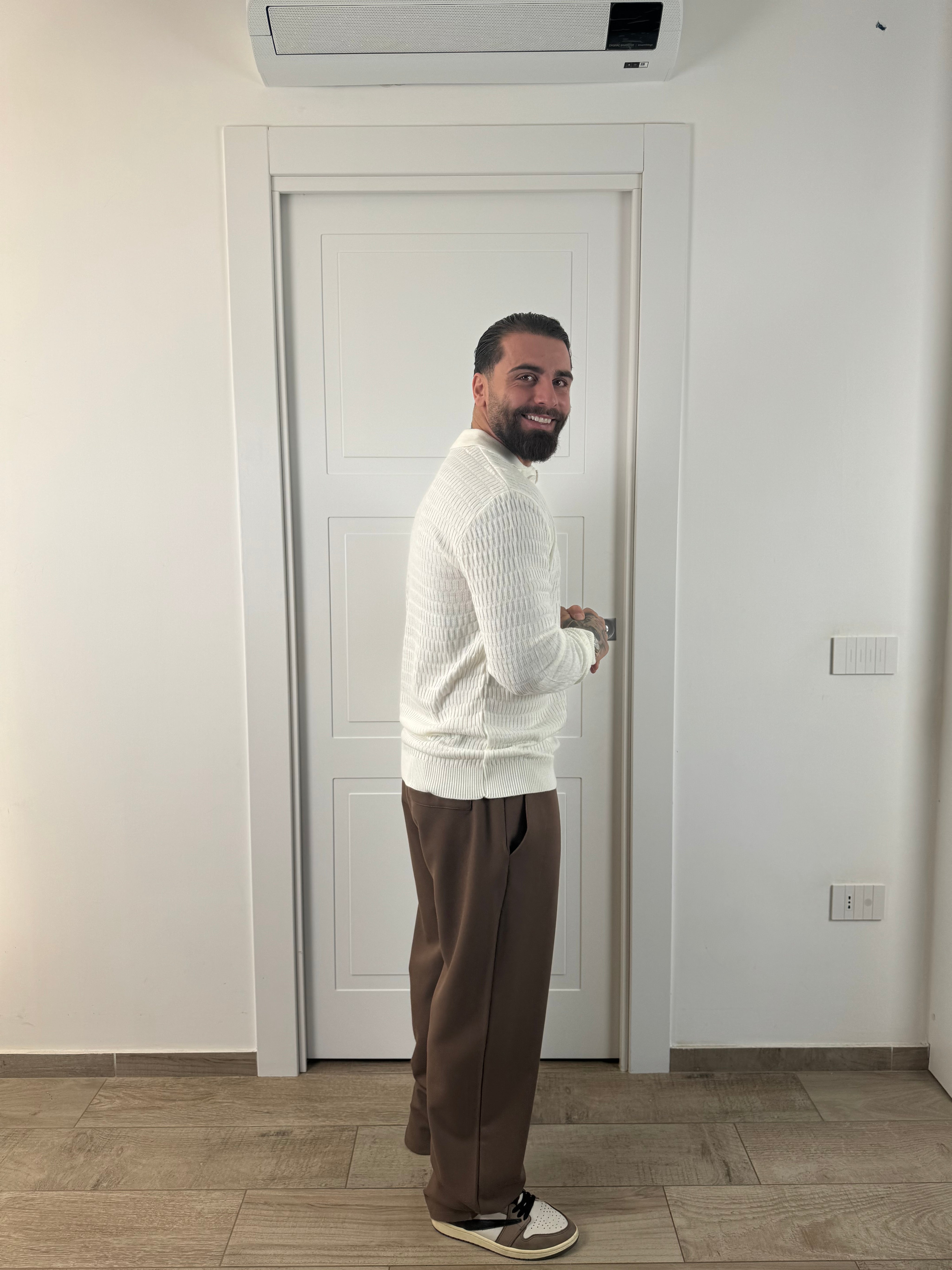 Pantalone Spacchetti Manolana Moka