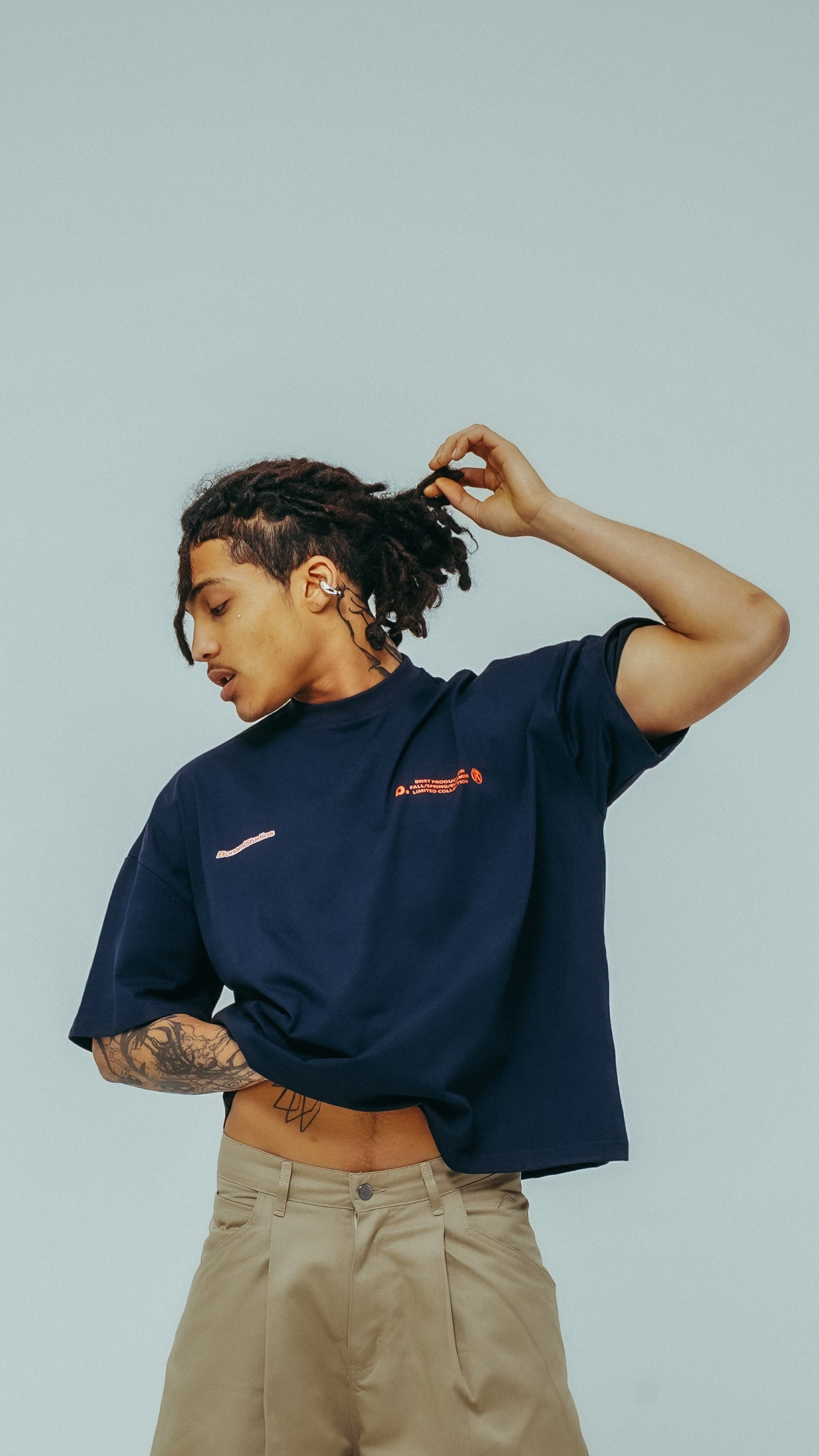 T-shirt Global Route Blue