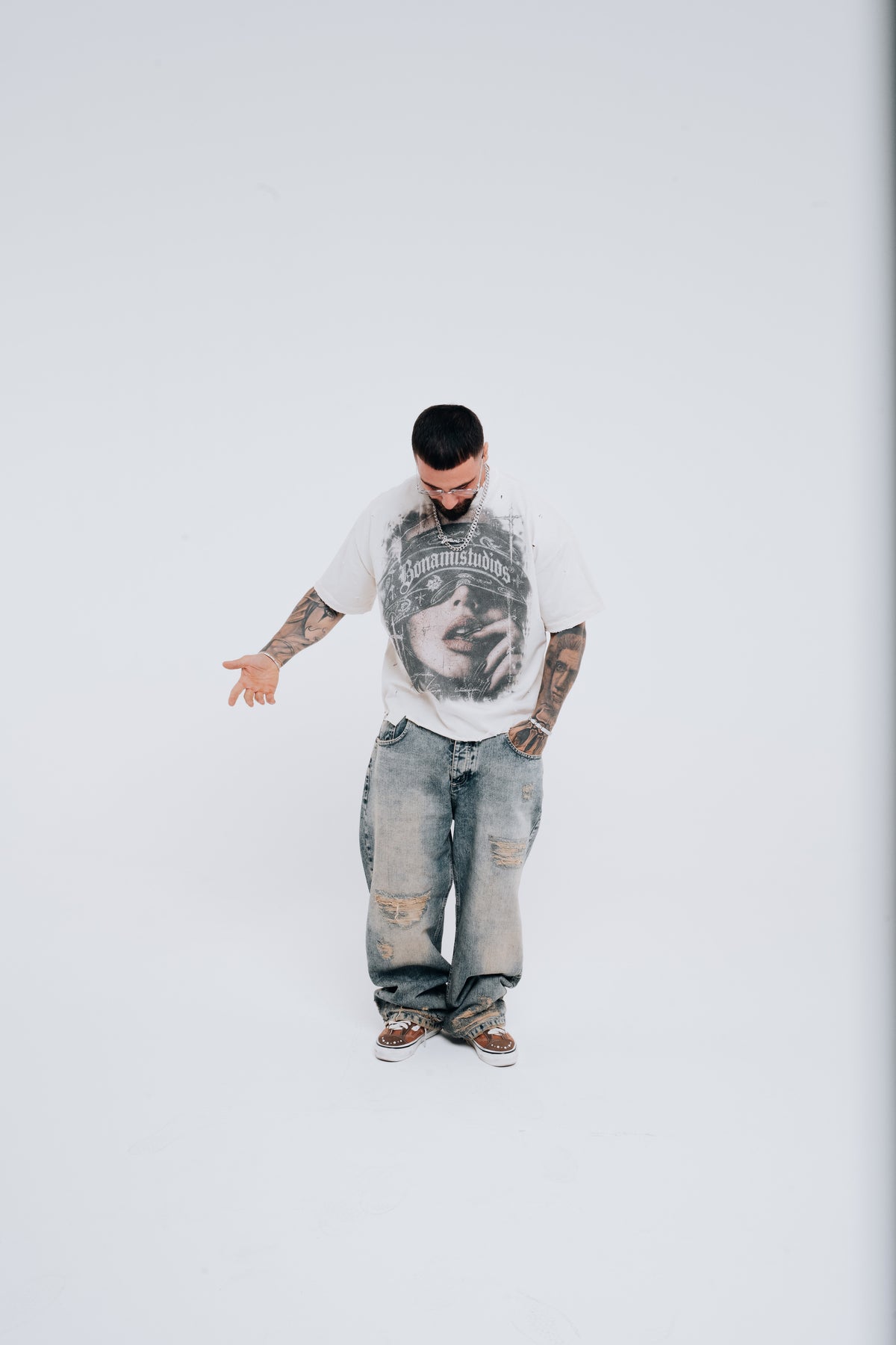 Lost Angel Tee Off White