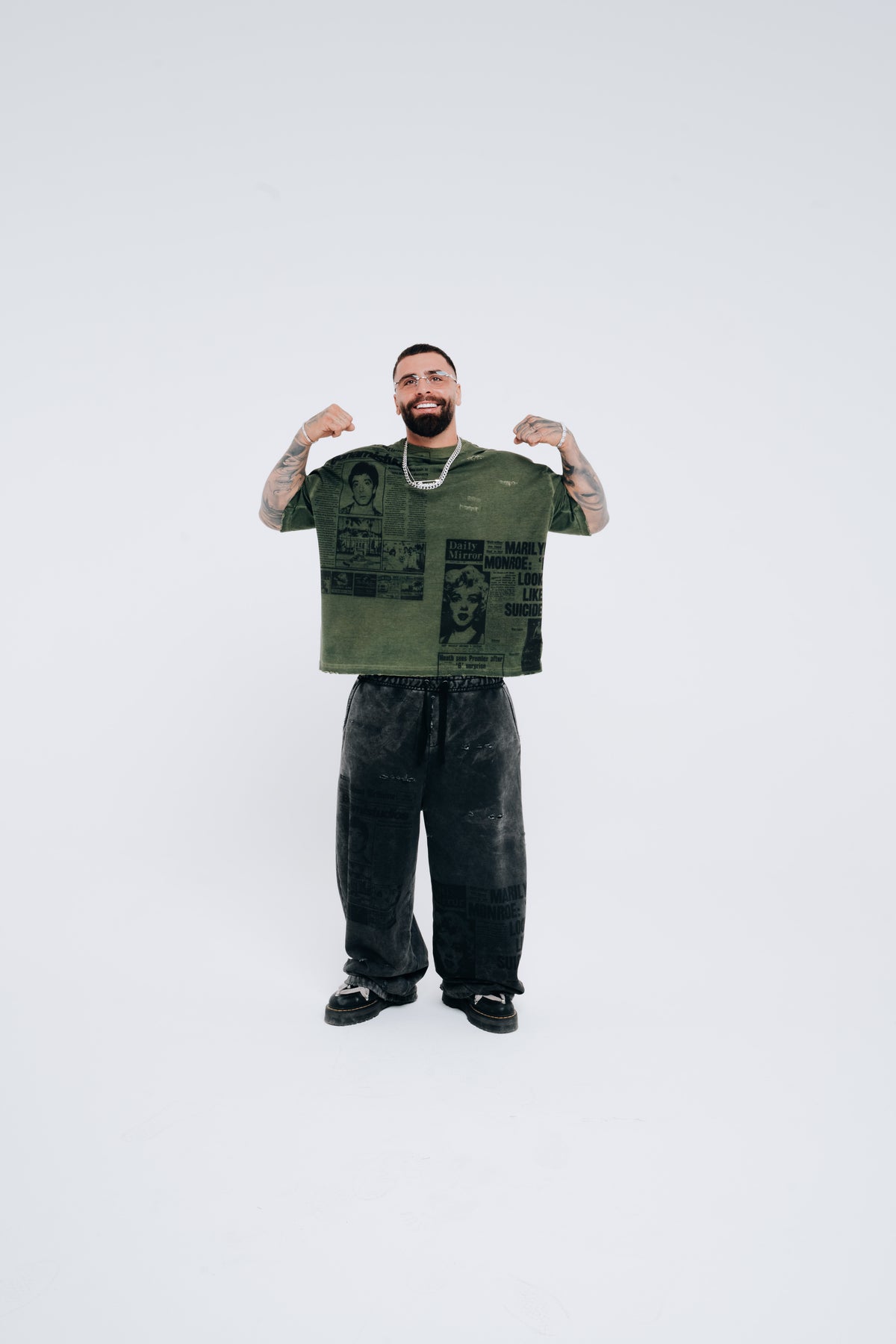 Breaking News Tee Green
