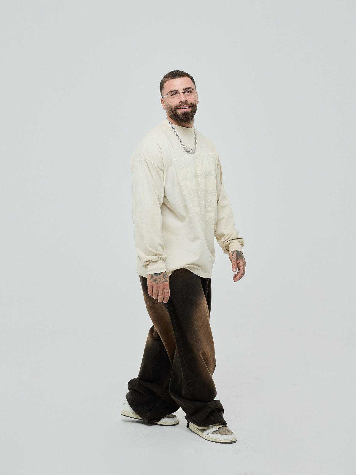 Longsleeve Partners in Crime White