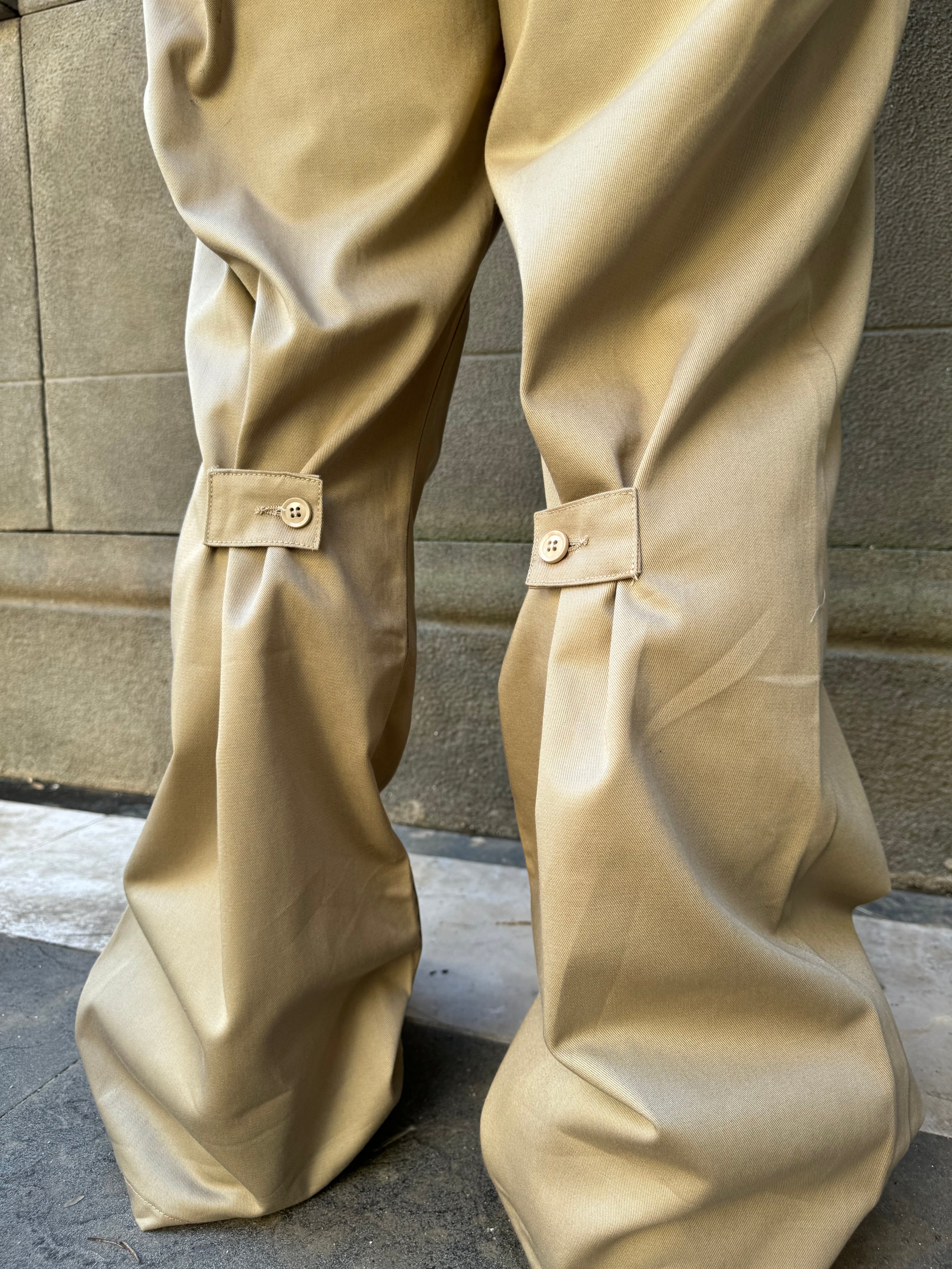 Pantalone Baggy Botting Beige