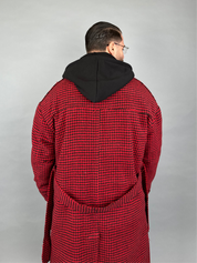 Cappotto Square Rosso