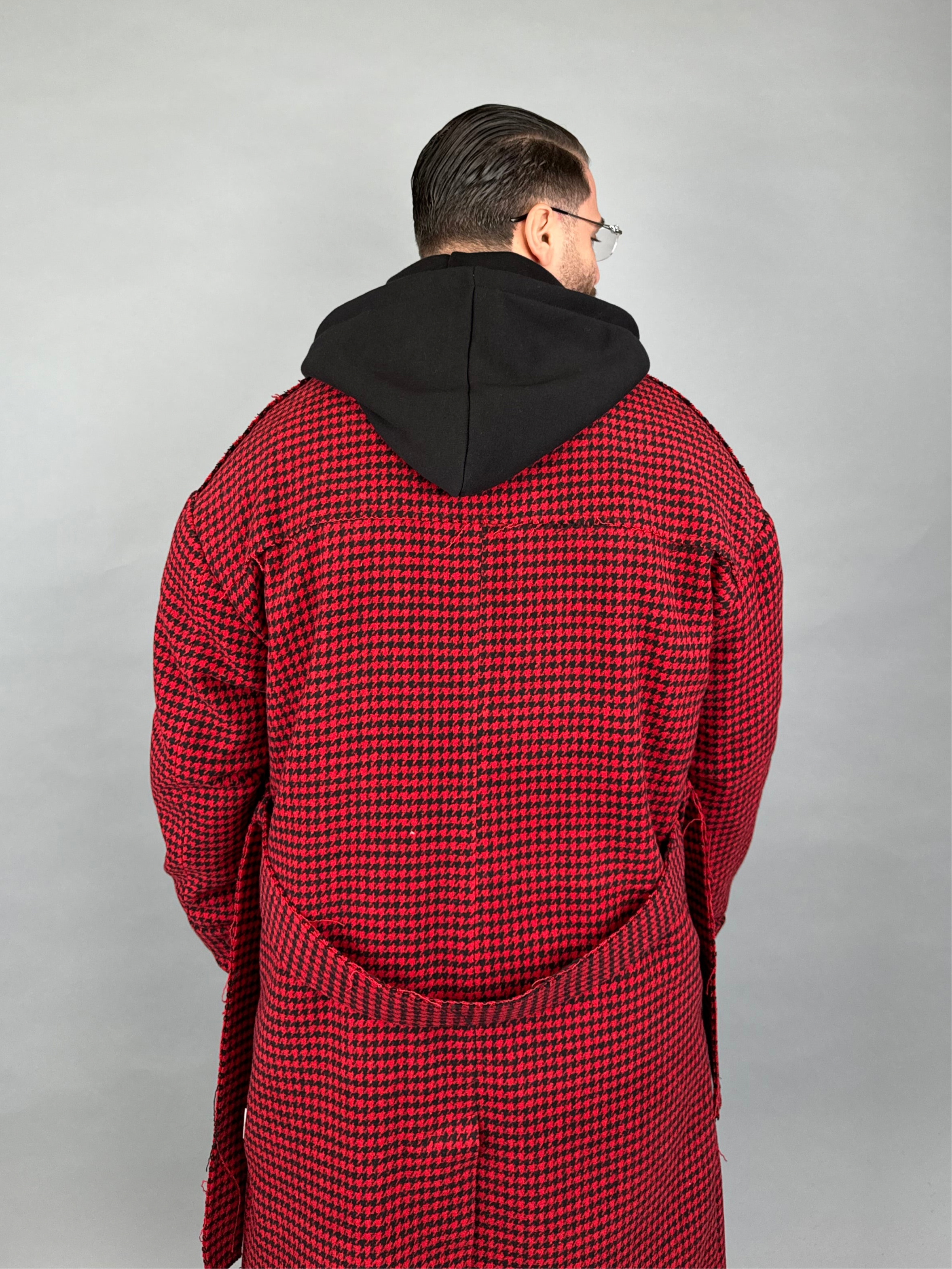 Cappotto Square Rosso