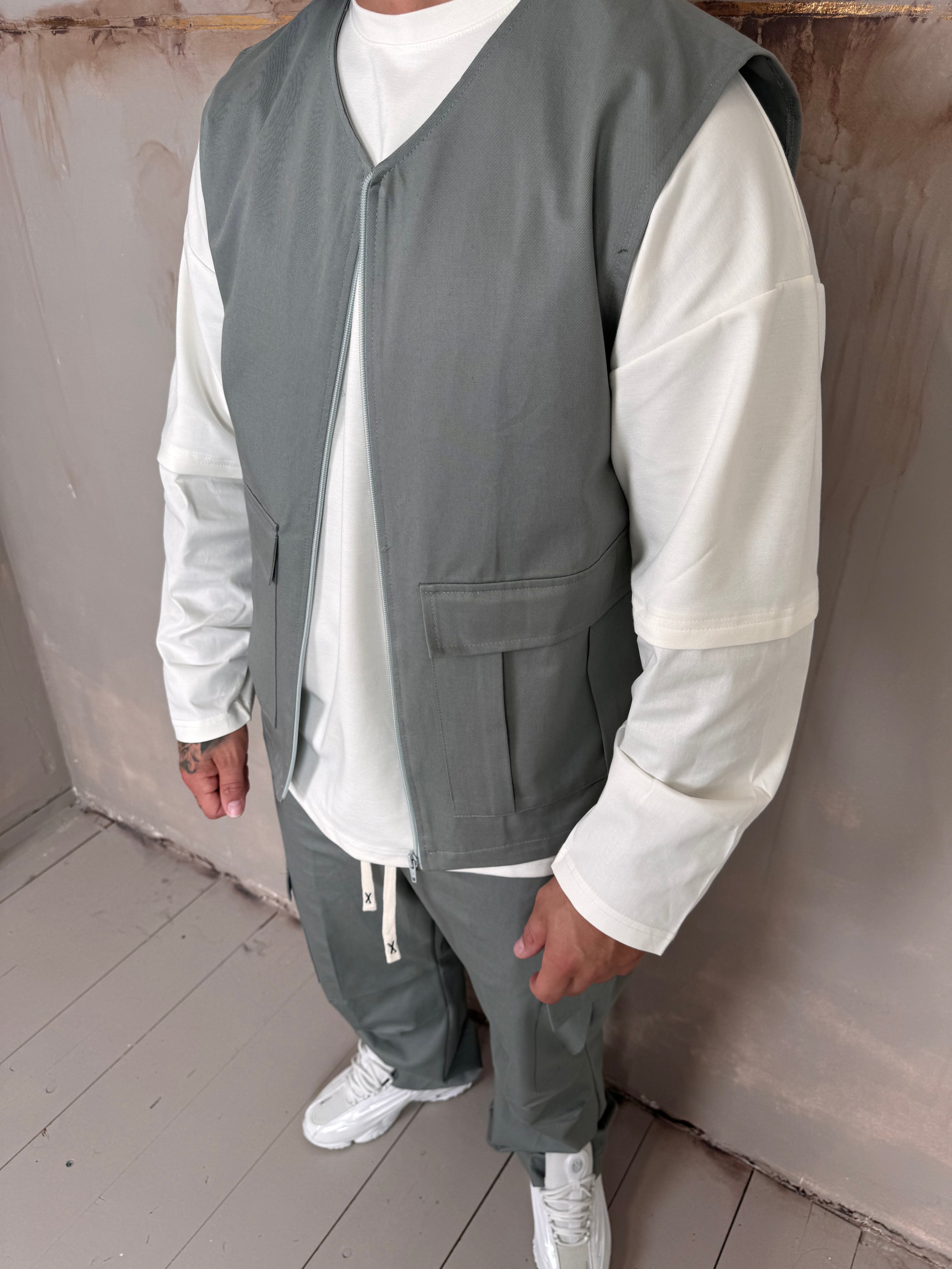 Coordinato Prison Grigio