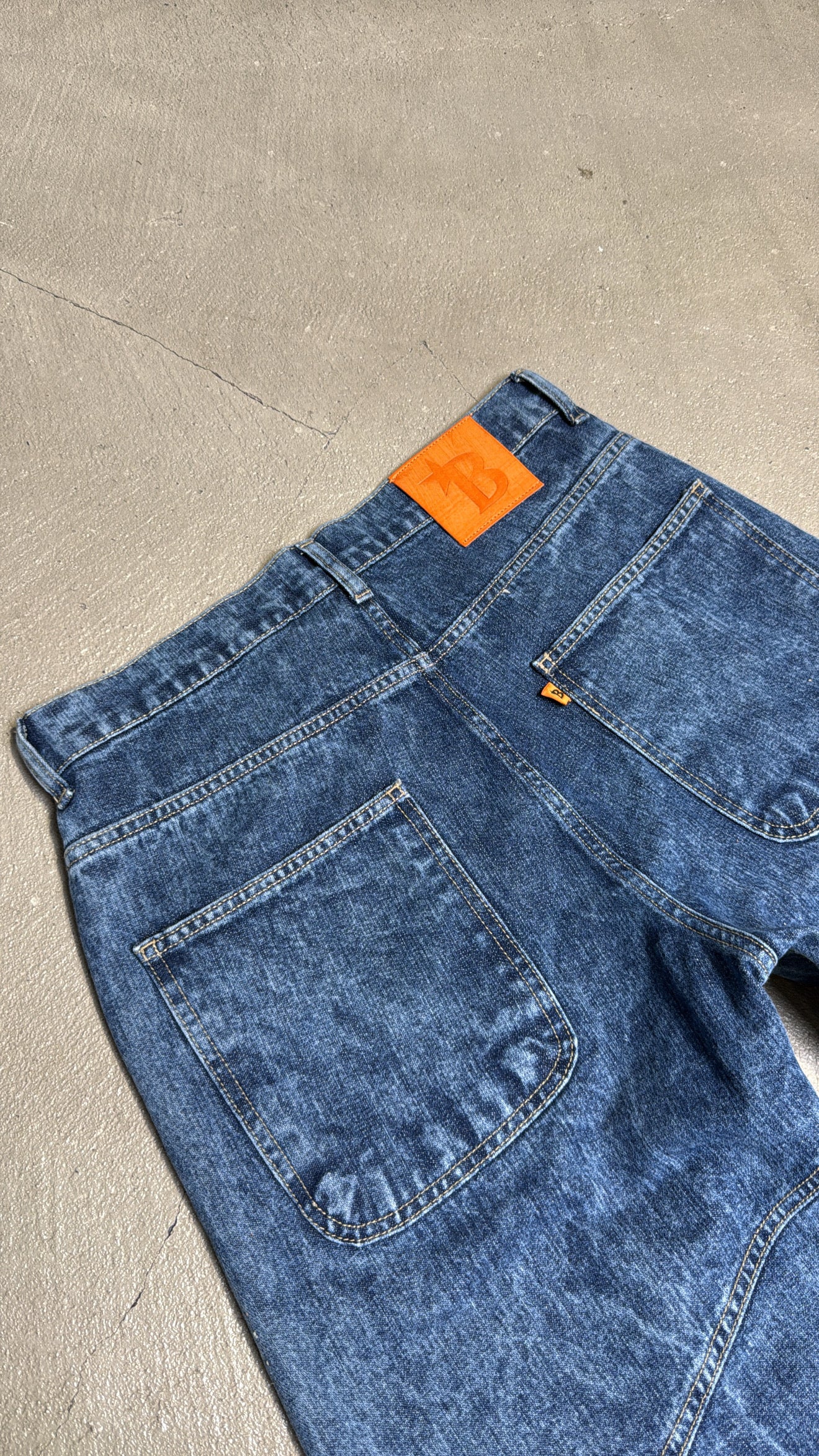 Jeans Diagonal Blue