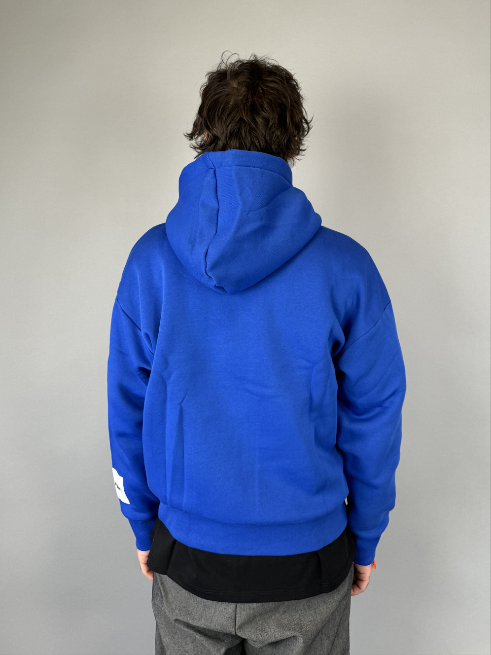 Felpa Hoodie Blu