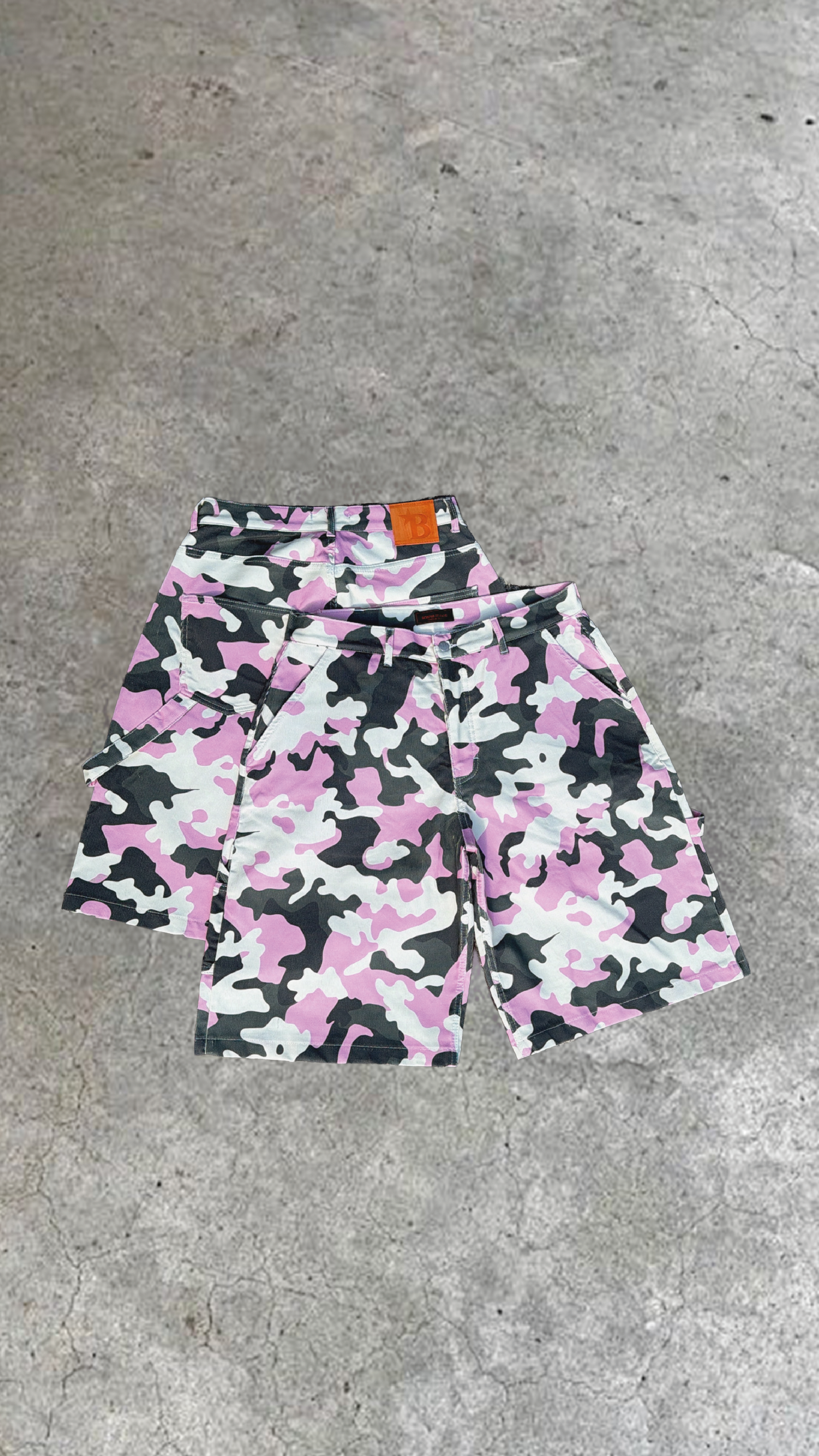 Short Camo Core Pink