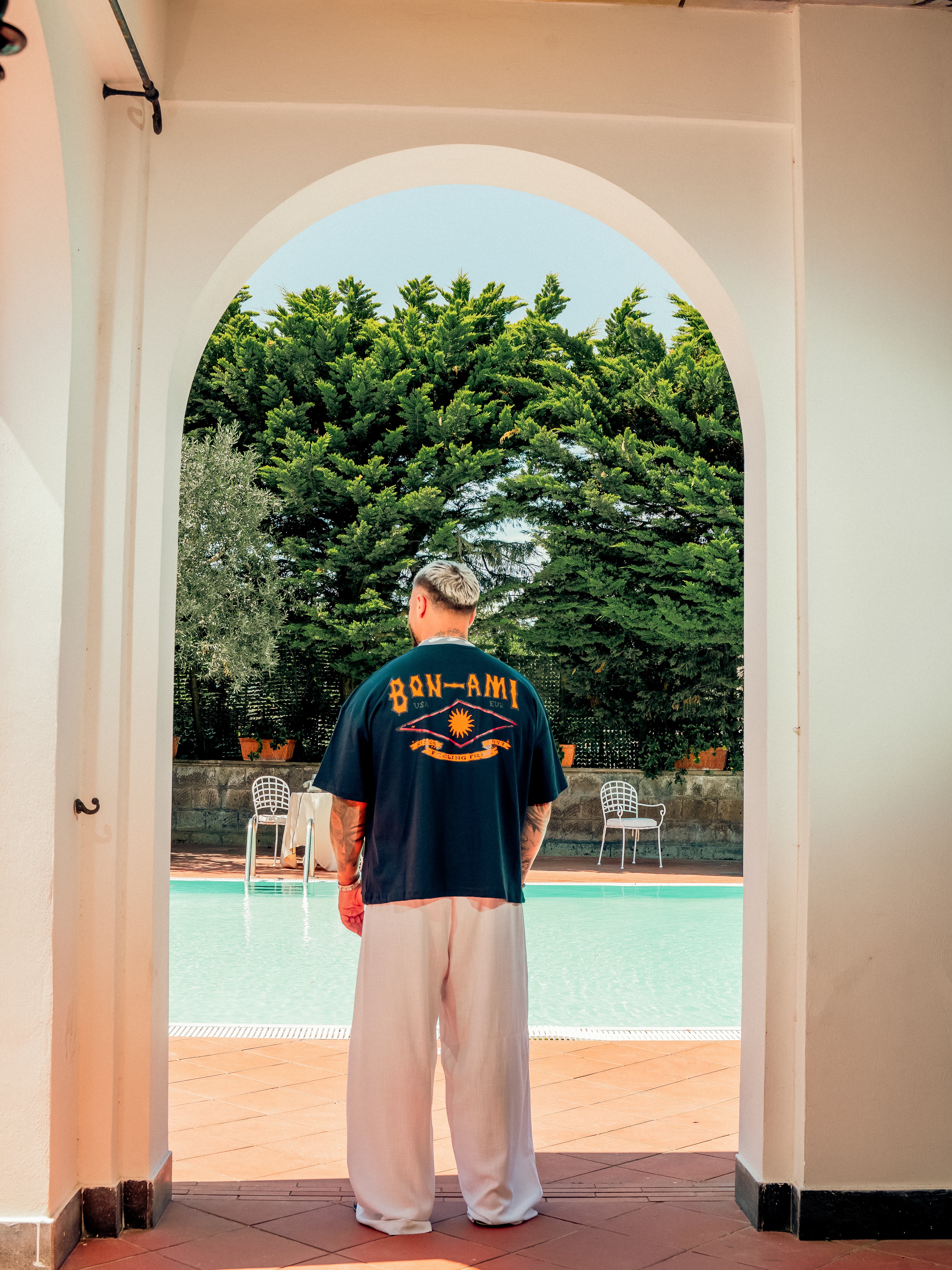 T-shirt Feeling Free Blue