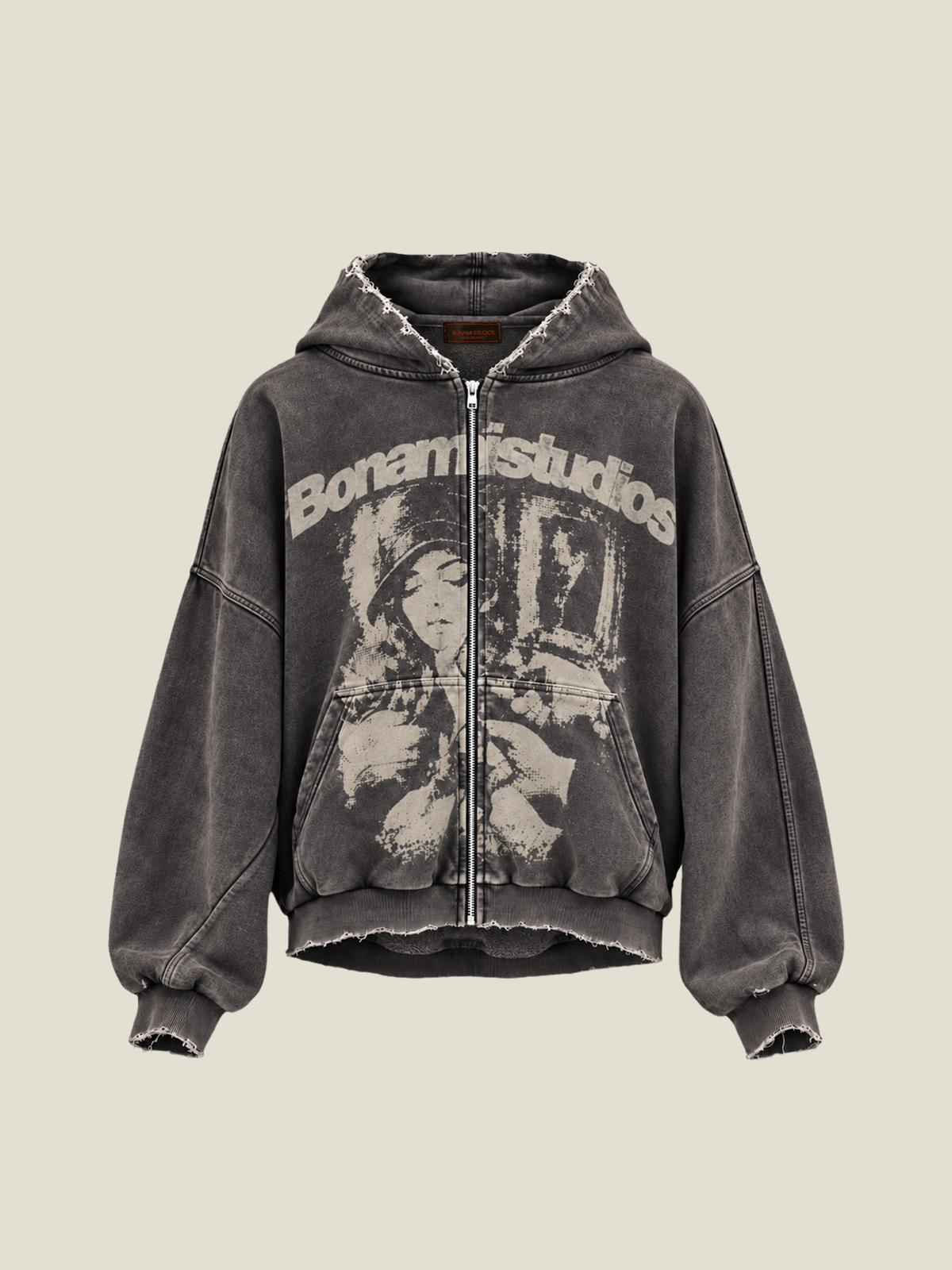 Hoodie Burning Desire Black