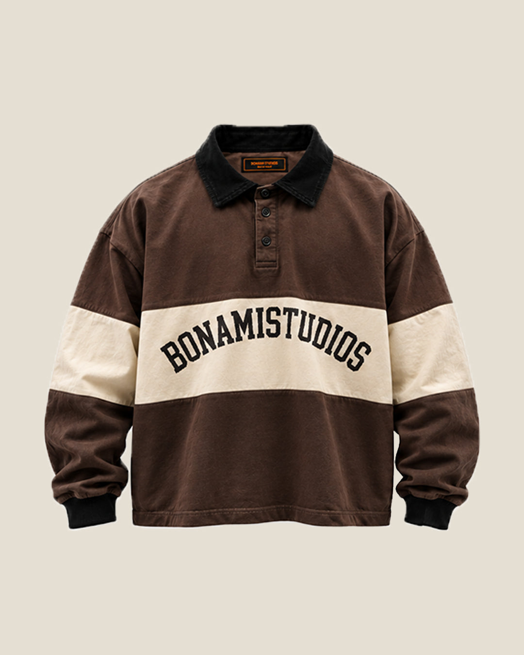 Polo Collar School BROWN