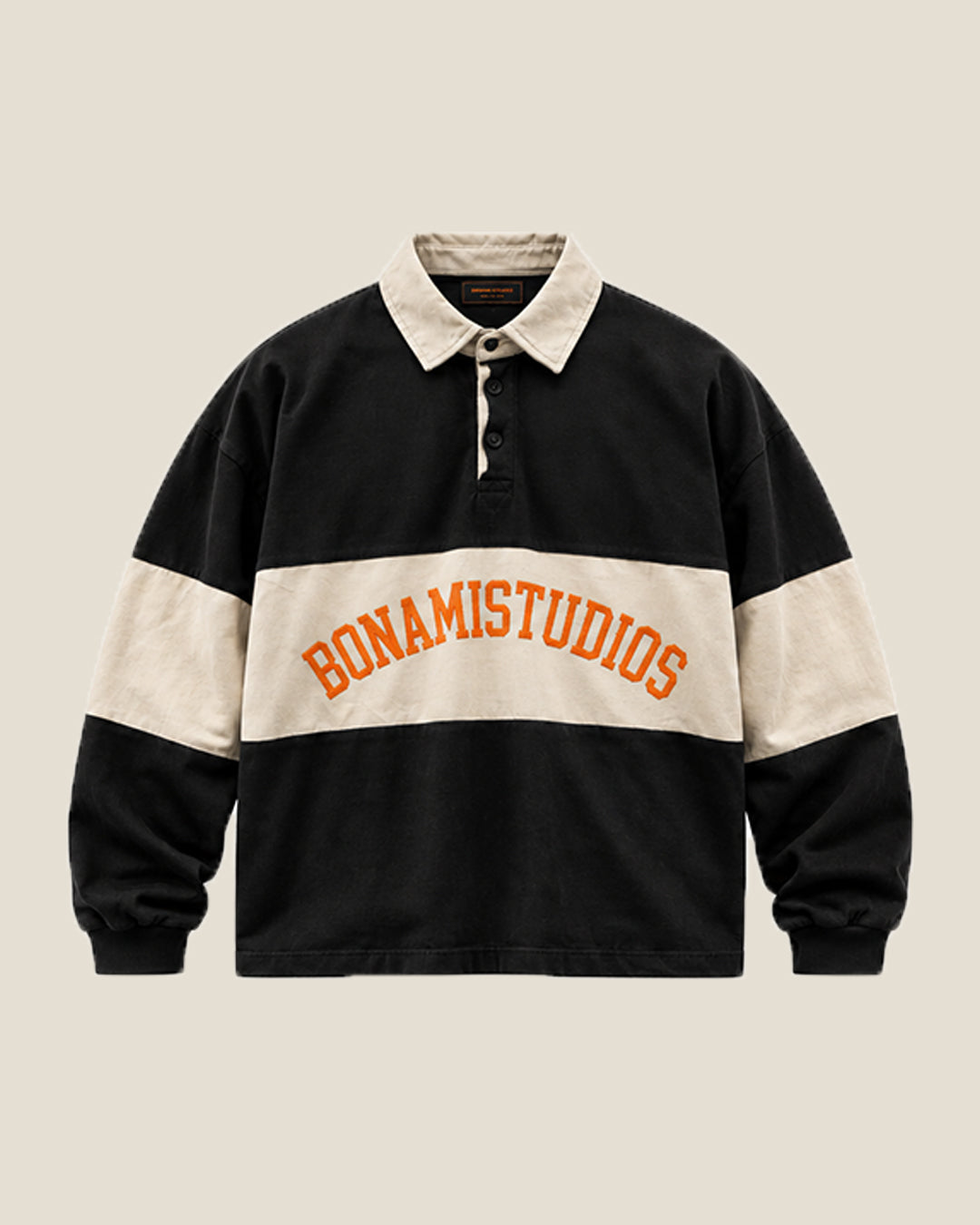 Polo Collar School BLACK