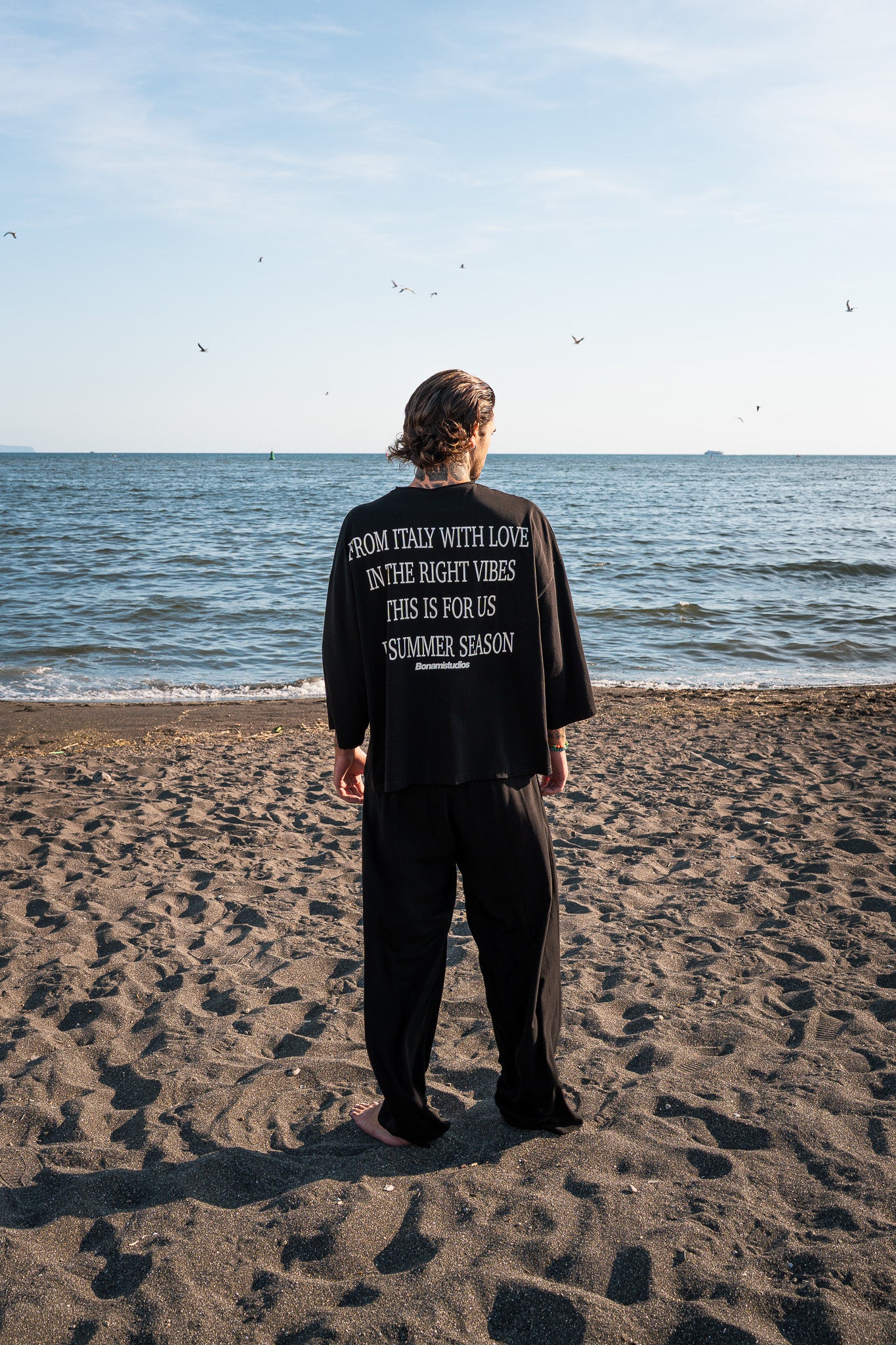 T-shirt Season Black